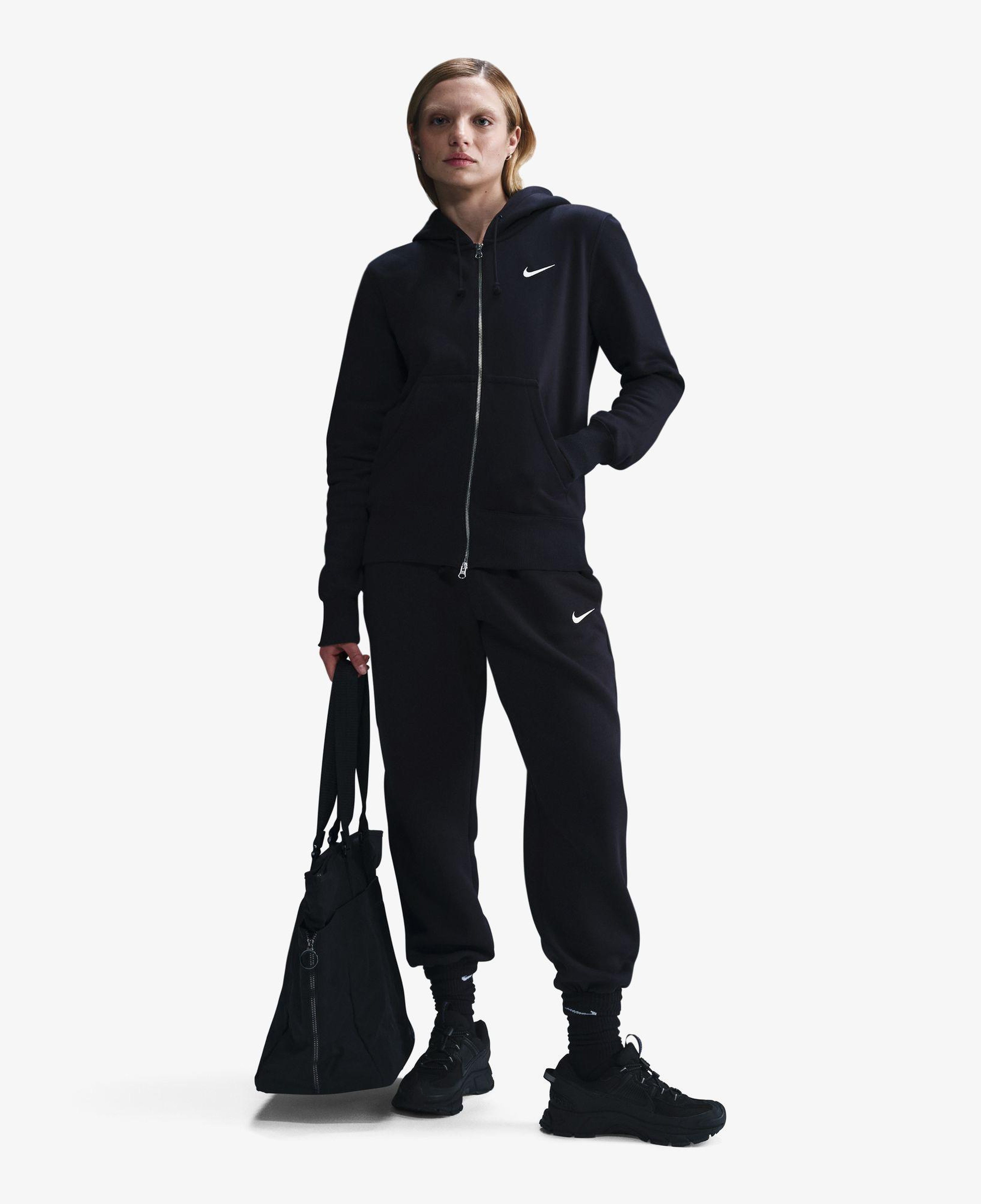 Nike Sportswear Phoenix Fleece Kadın Siyah Hoodie