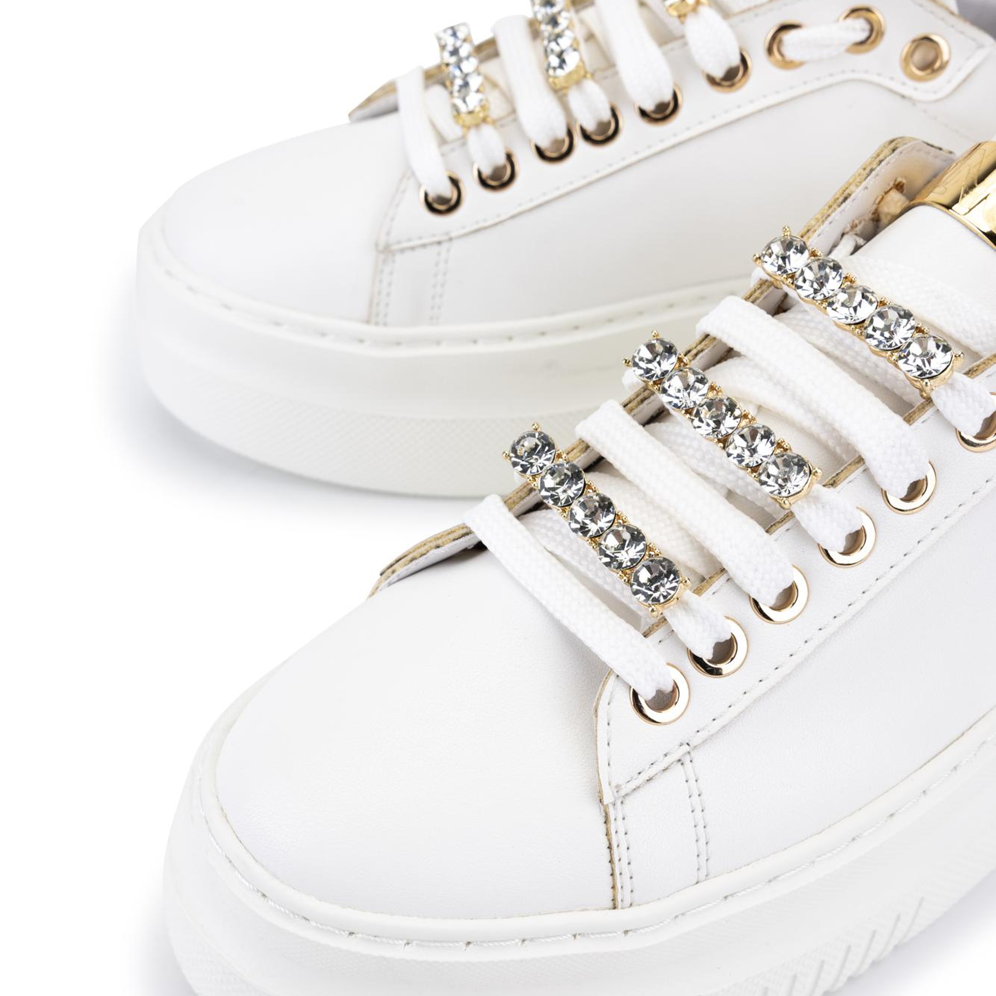 Tamer Tanca Kadın Suni Deri Beyaz Sneakers & Spor Ayakkabı