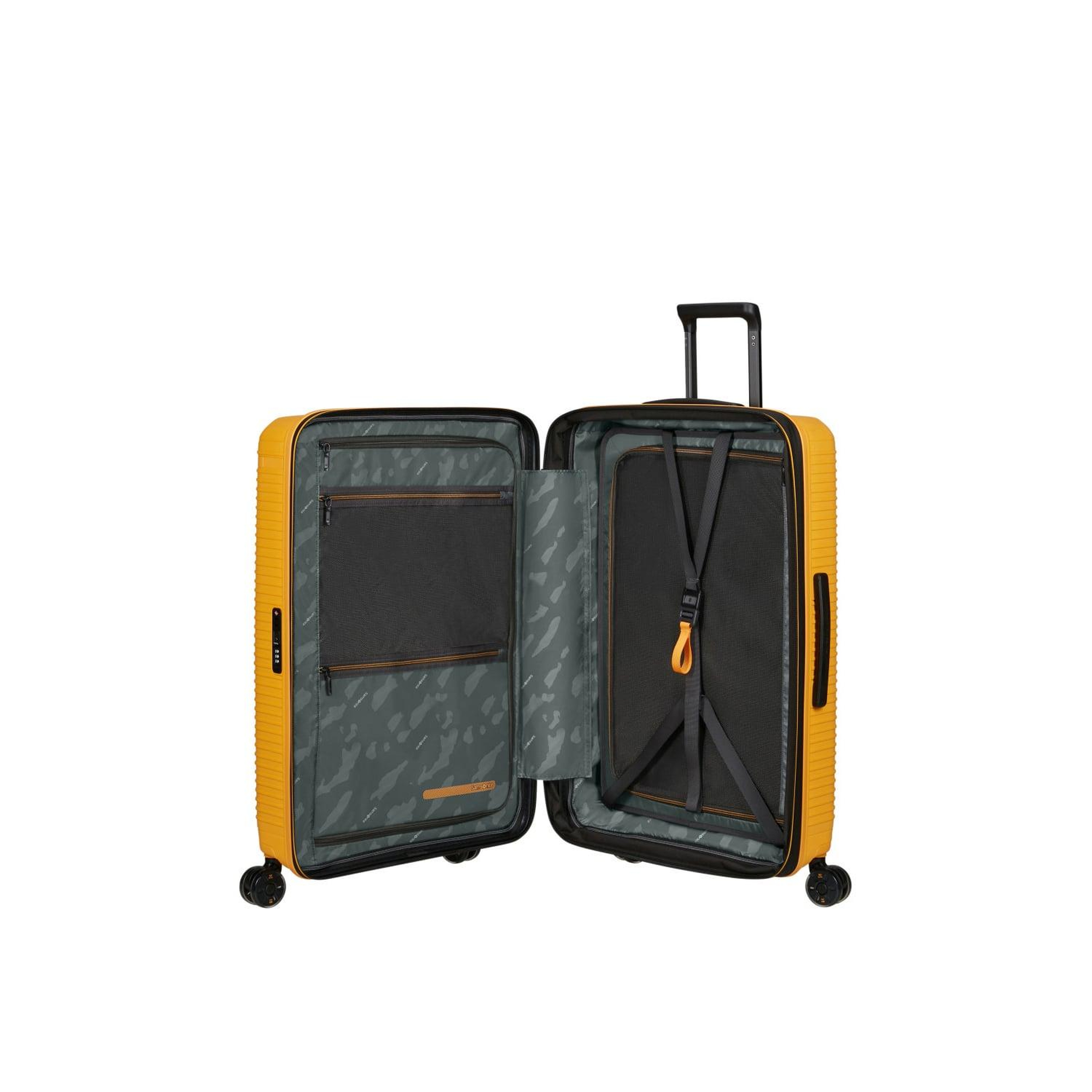 Samsonite Prodiver Spinner Sarı - 75/28 Körüklü Büyük Boy Valiz