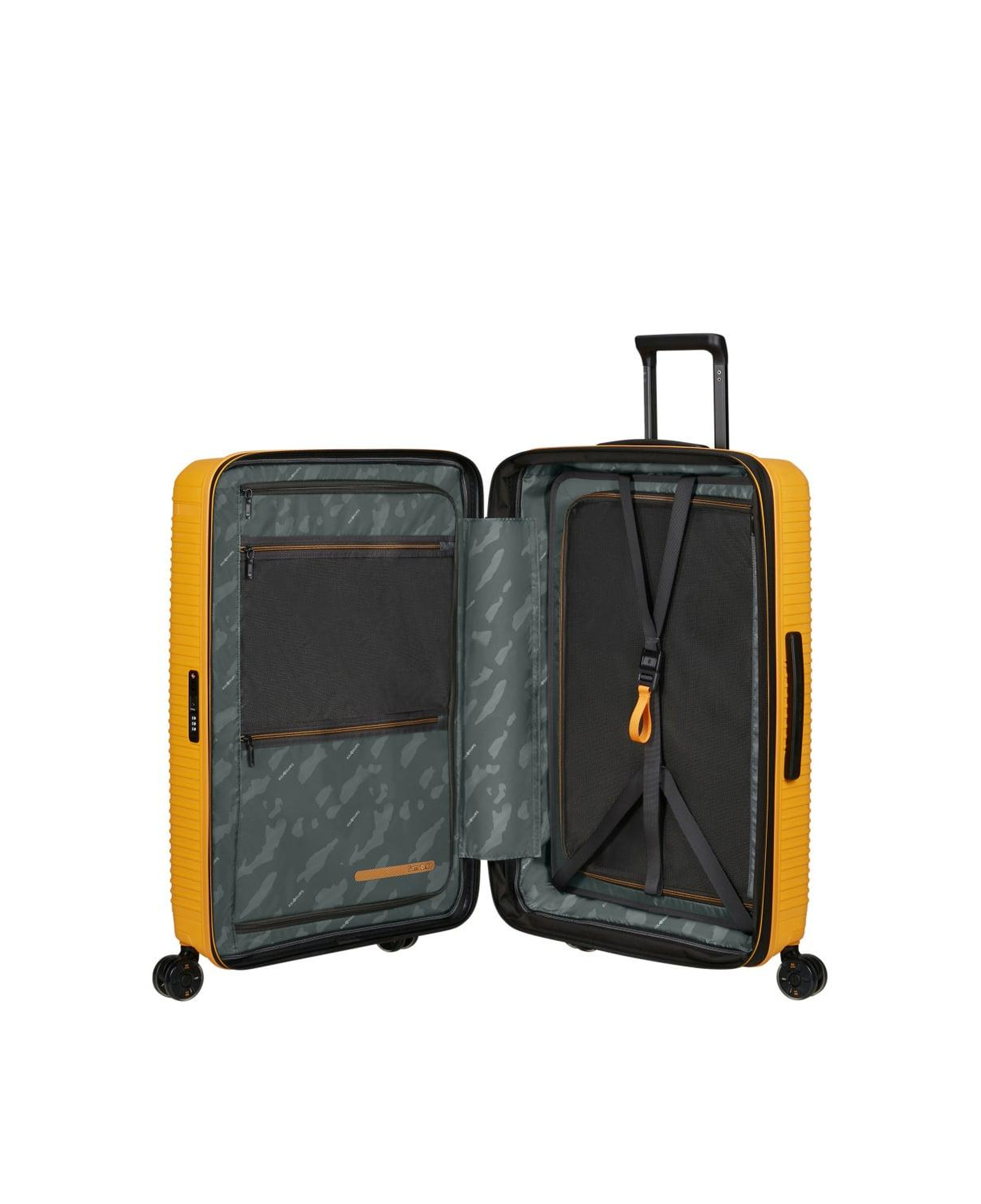 Samsonite Prodiver Spinner Sarı - 75/28 Körüklü Büyük Boy Valiz
