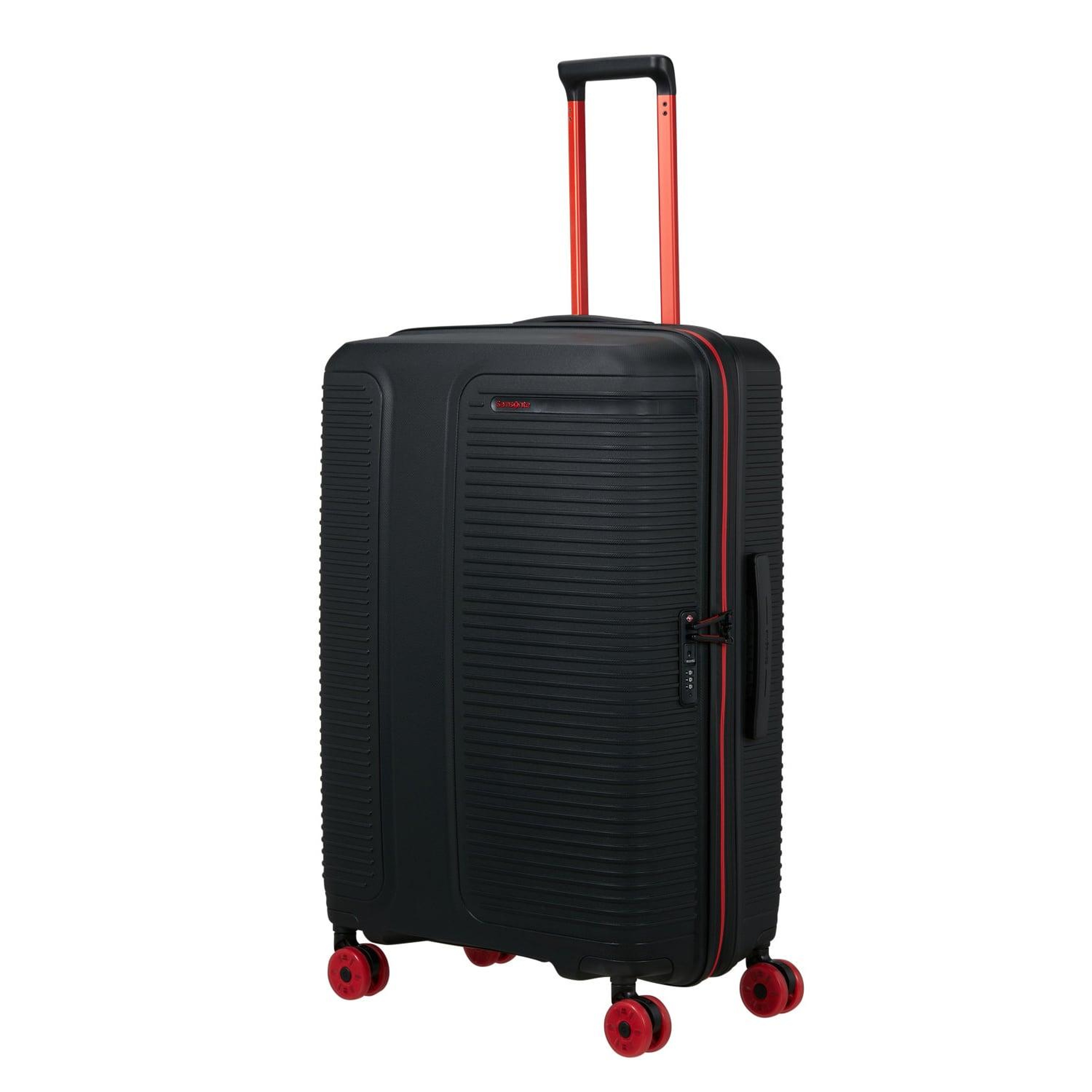 Samsonite Prodiver Spinner Siyah - 75/28 Körüklü Büyük Boy Valiz
