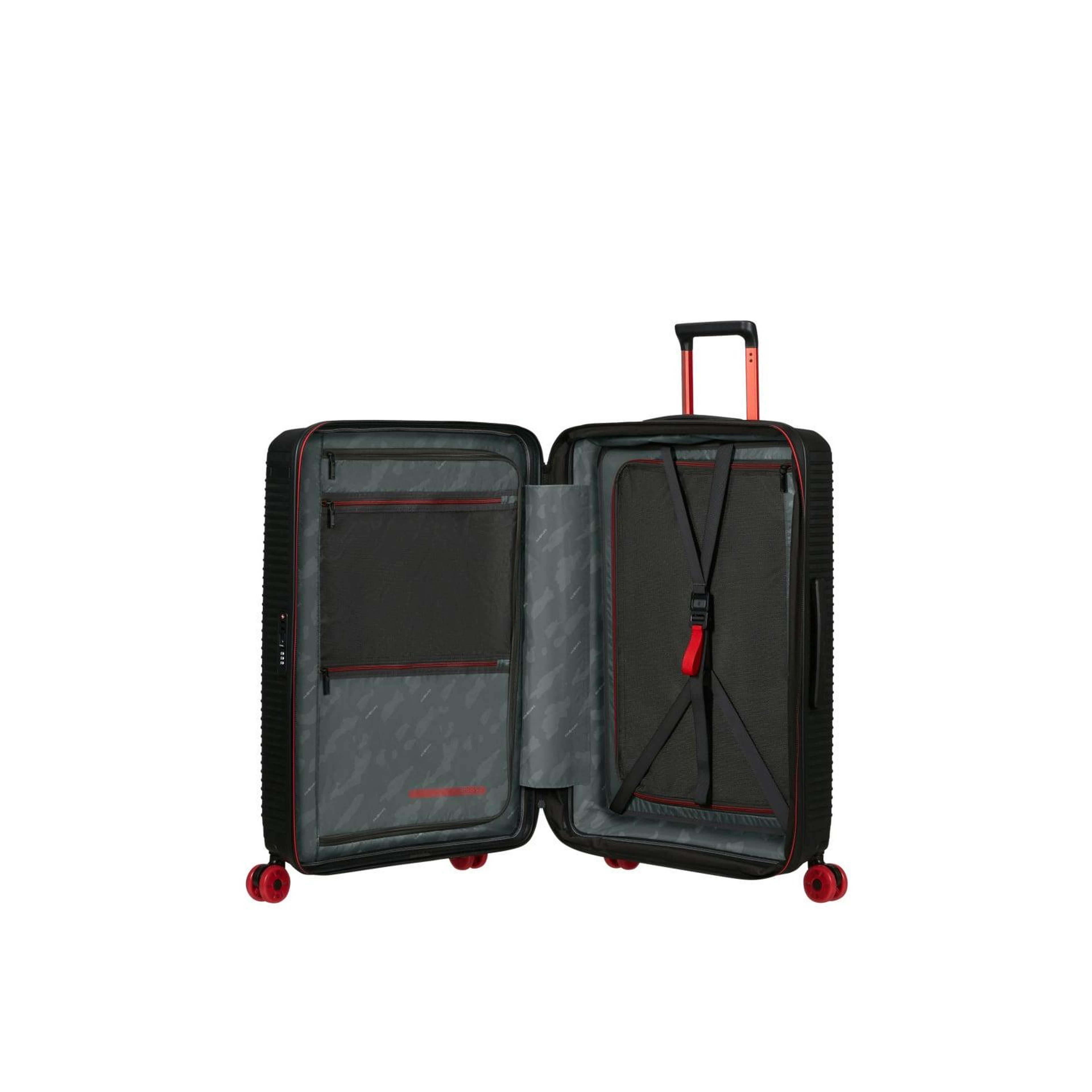Samsonite Prodiver Spinner Siyah - 75/28 Körüklü Büyük Boy Valiz
