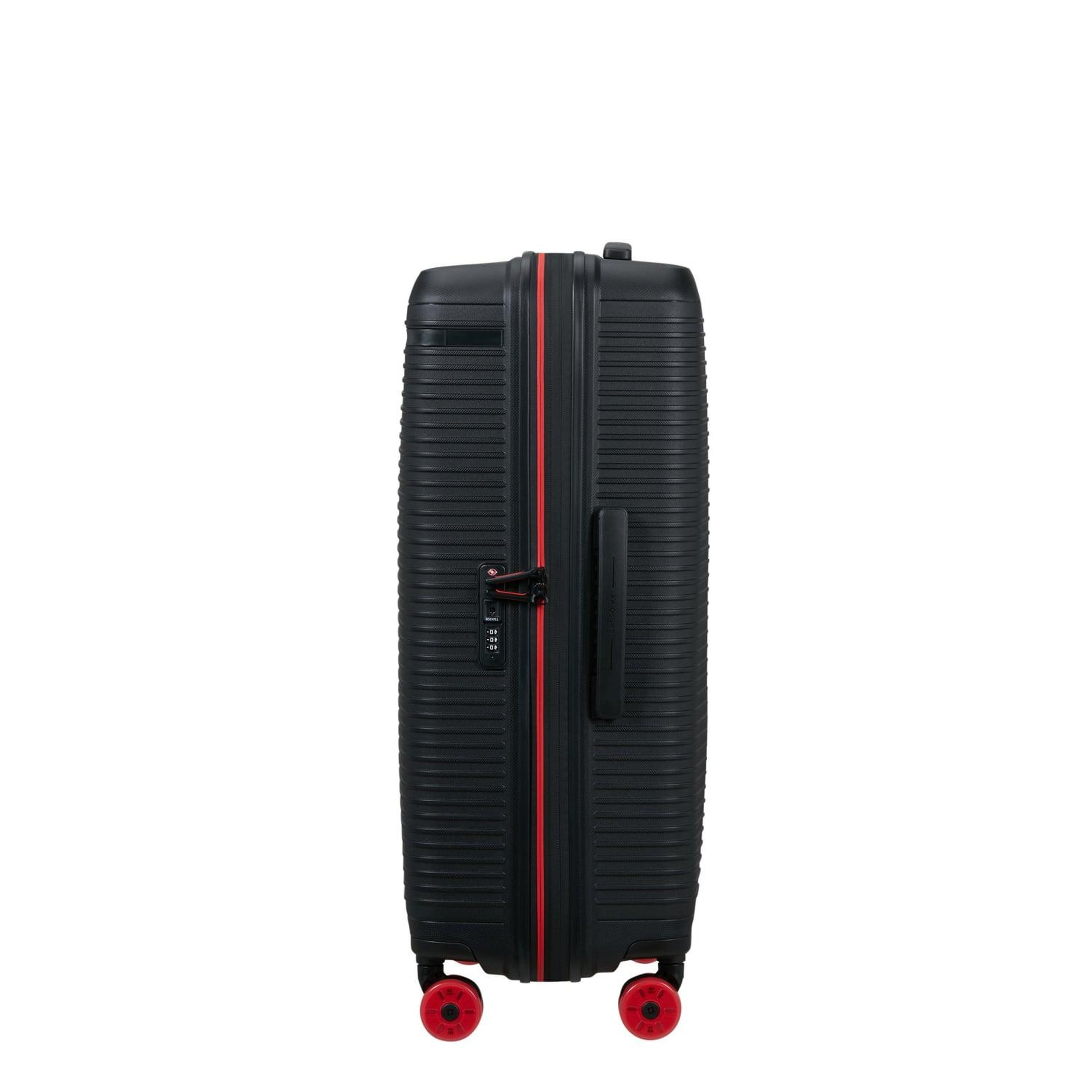 Samsonite Prodiver Spinner Siyah - 75/28 Körüklü Büyük Boy Valiz