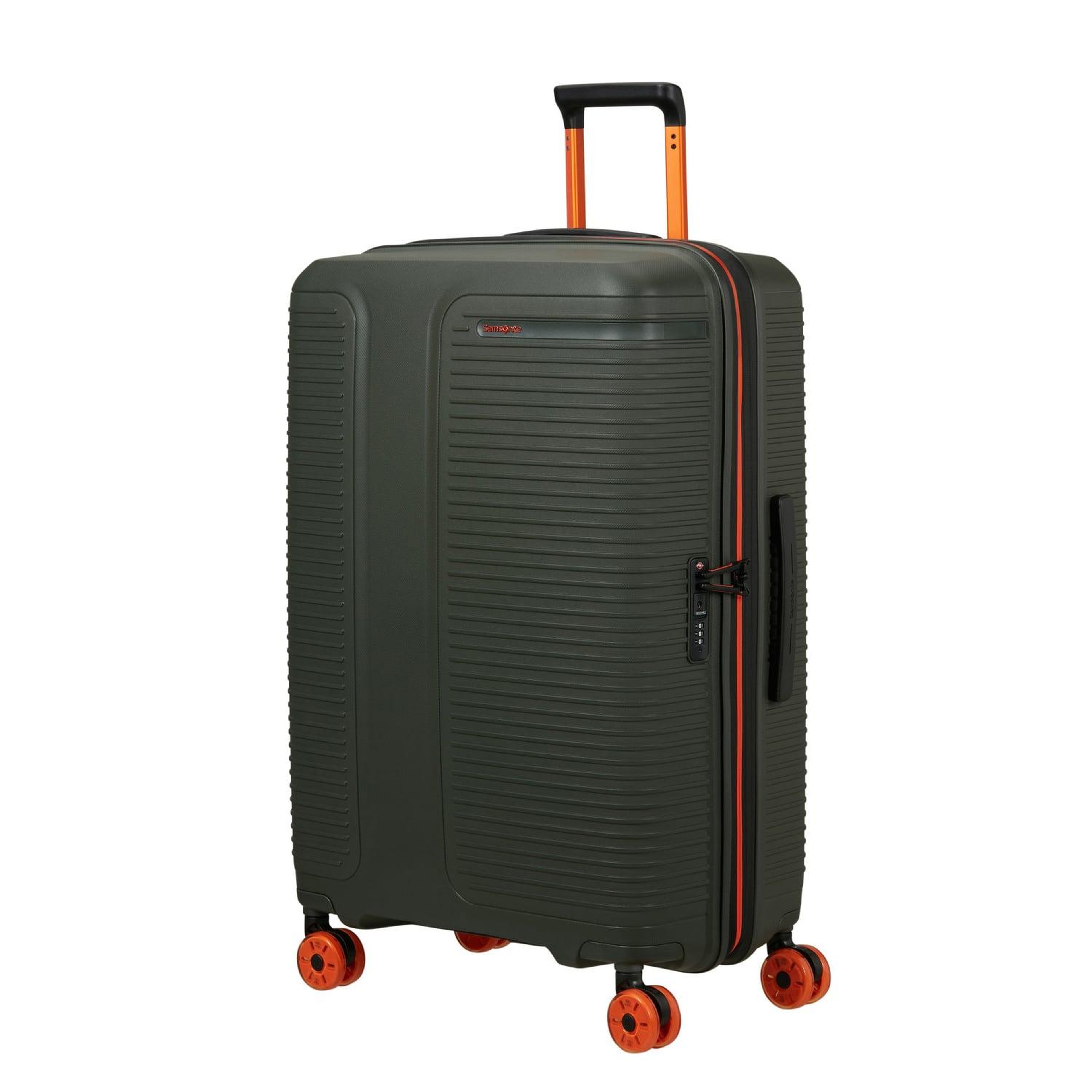 Samsonite Prodiver Spinner Yeşil - 75/28 Körüklü Büyük Boy Valiz