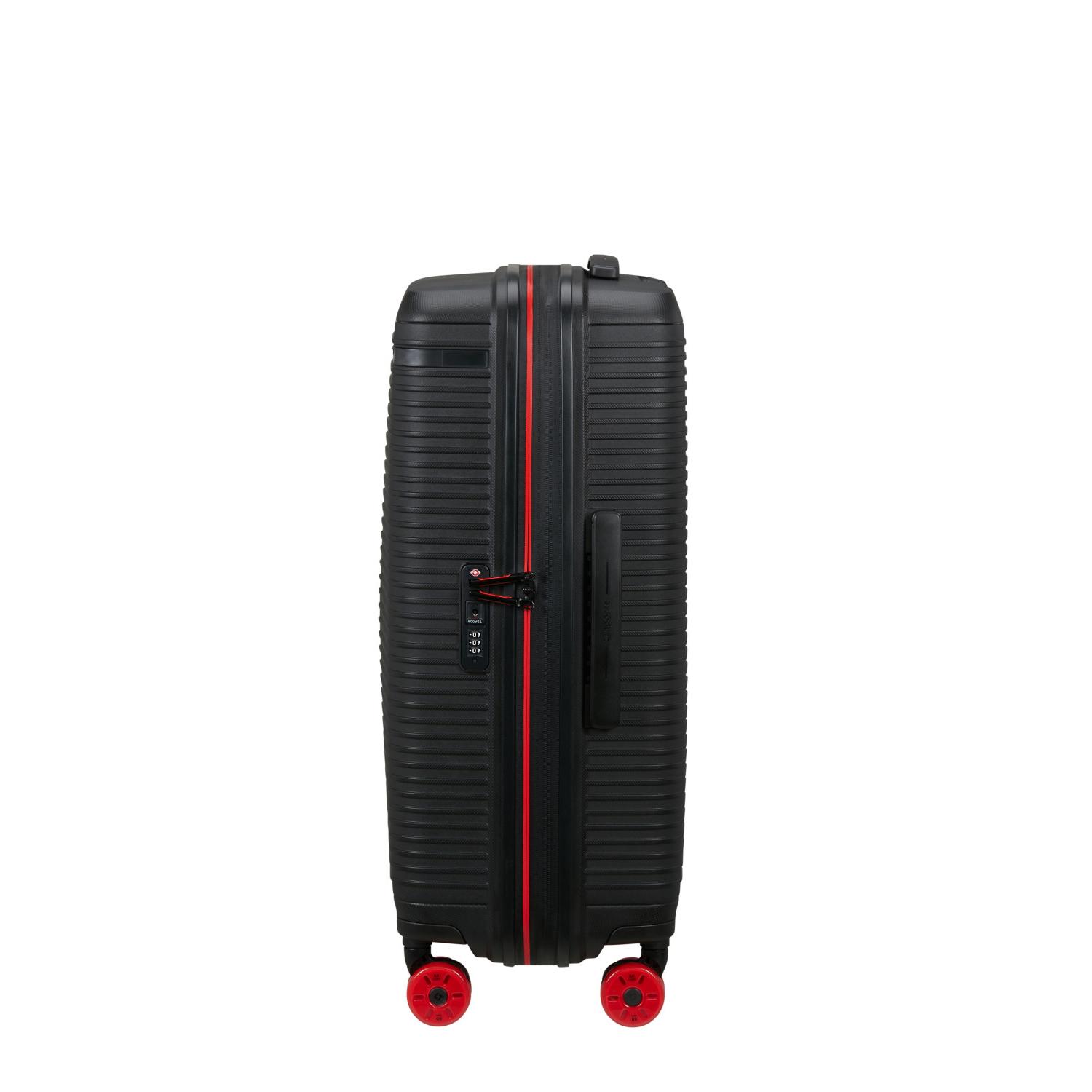Samsonite Prodiver Spinner Siyah - 69/25 Körüklü Orta Boy Valiz