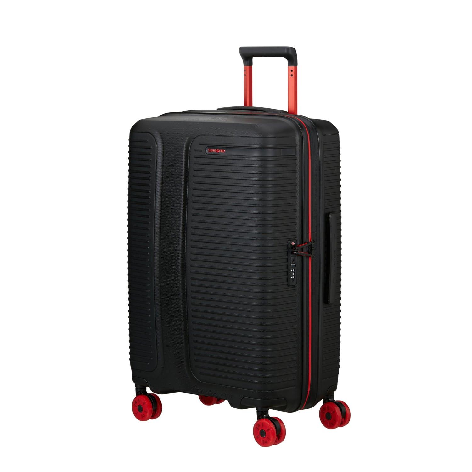 Samsonite Prodiver Spinner Siyah - 69/25 Körüklü Orta Boy Valiz