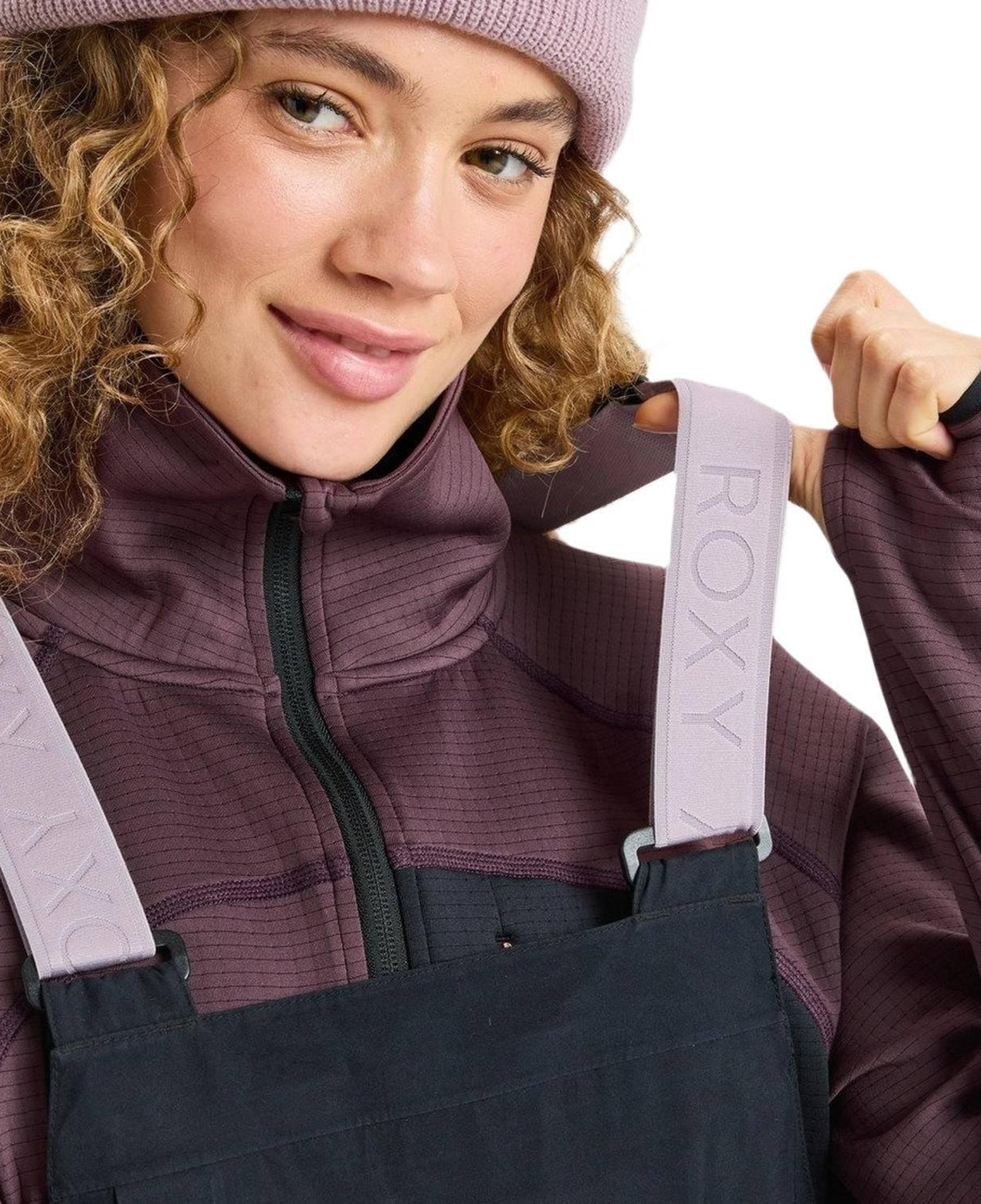 Roxy Gore-Tex Lunalite3l Kadın Siyah Snowboard Pantolonu