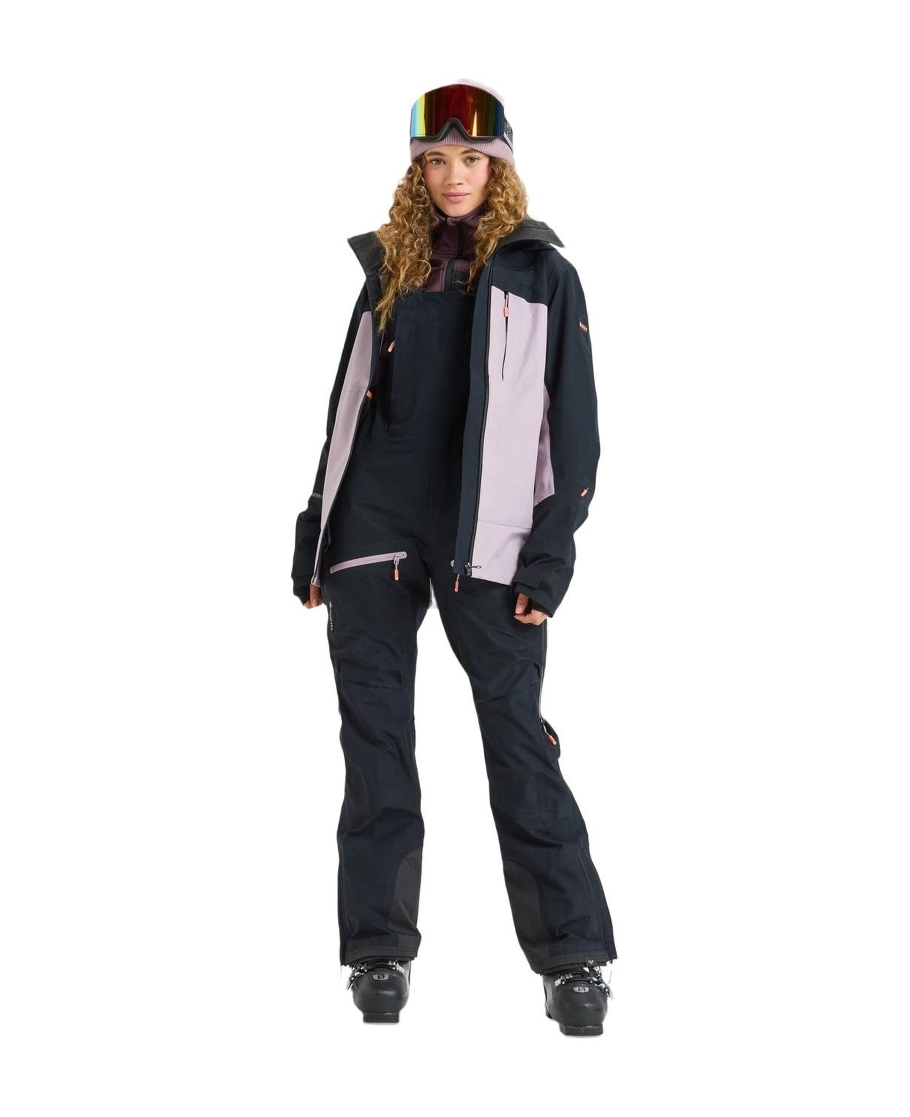 Roxy Gore-Tex Lunalite3l Kadın Siyah Snowboard Pantolonu