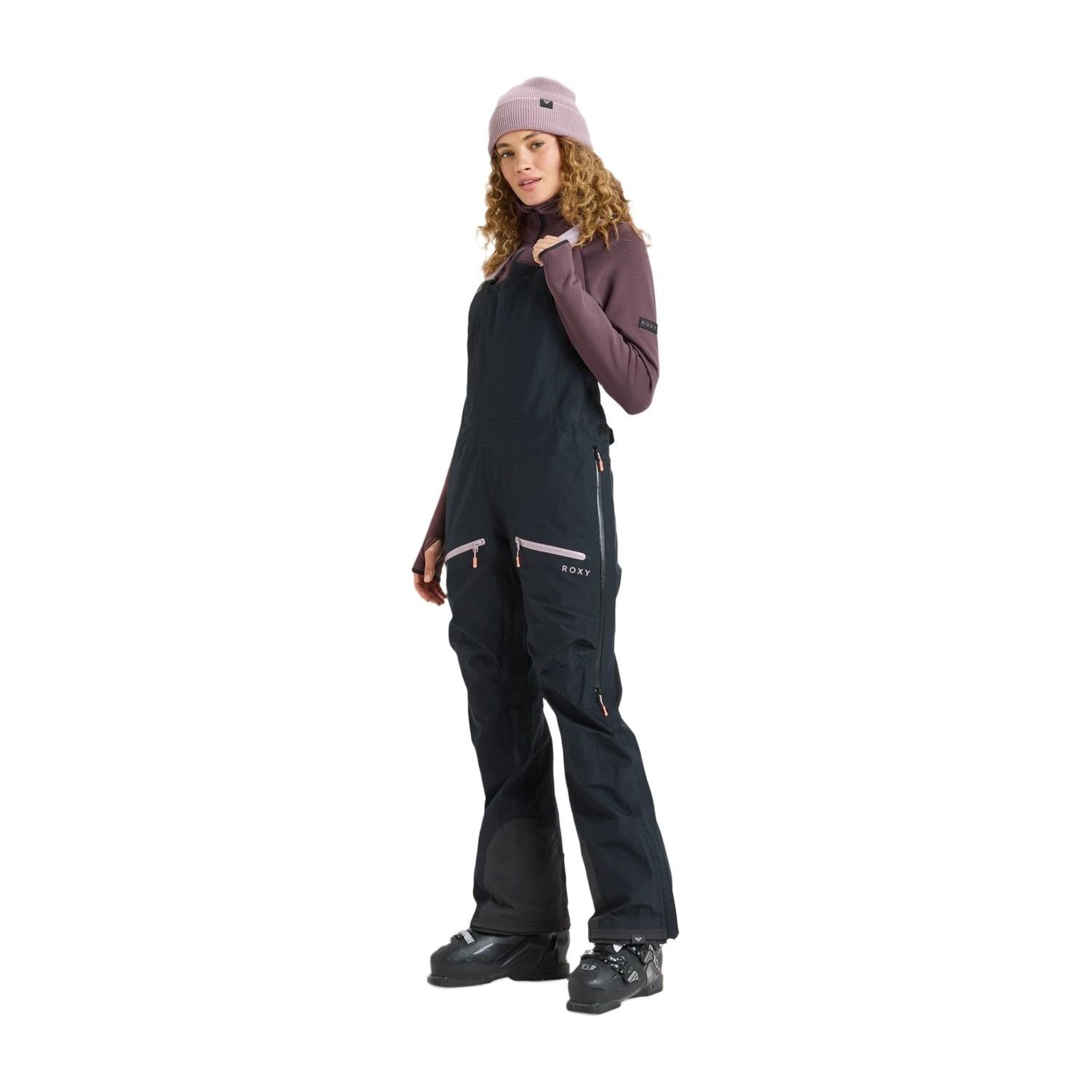 Roxy Gore-Tex Lunalite3l Kadın Siyah Snowboard Pantolonu