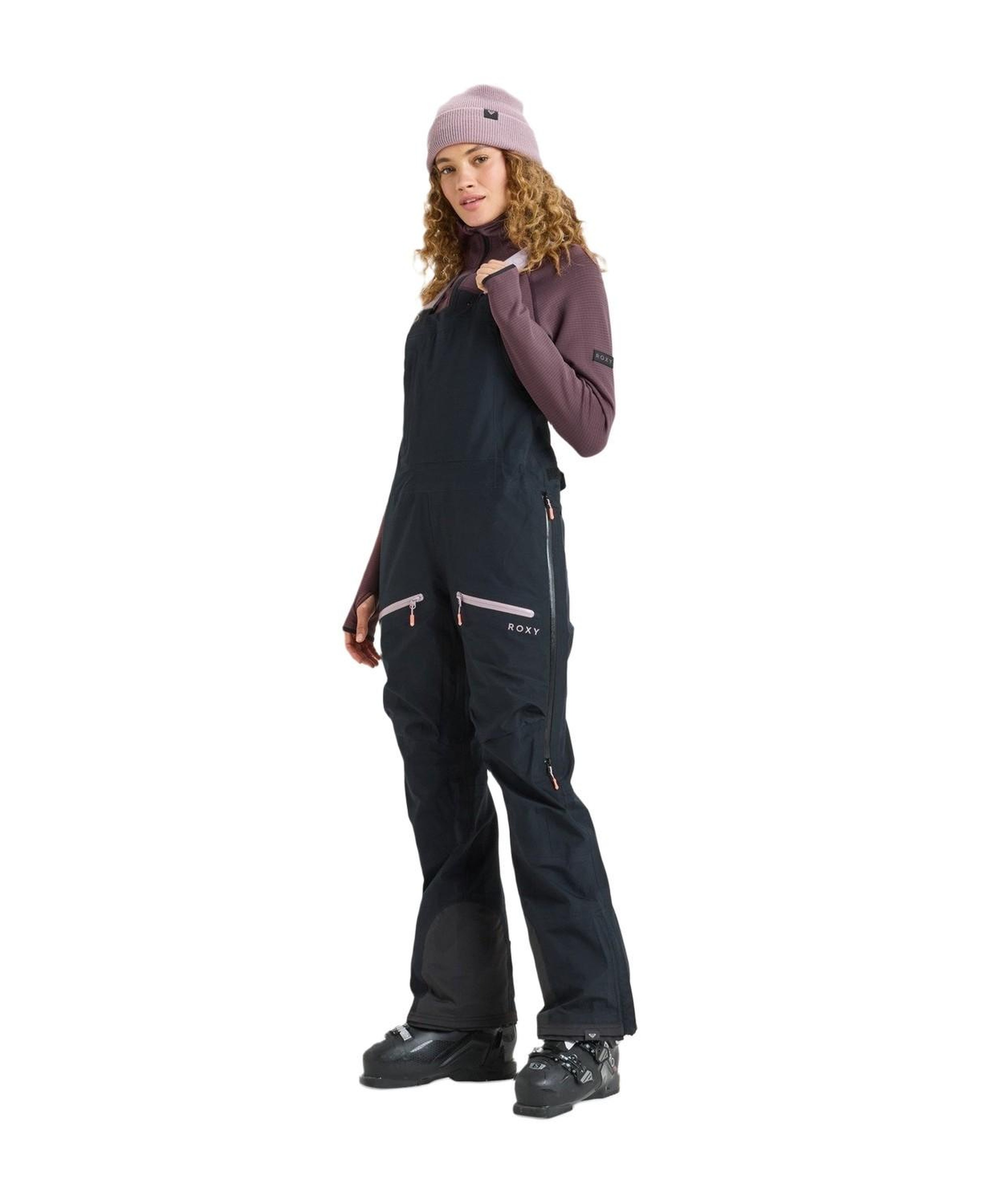 Roxy Gore-Tex Lunalite3l Kadın Siyah Snowboard Pantolonu