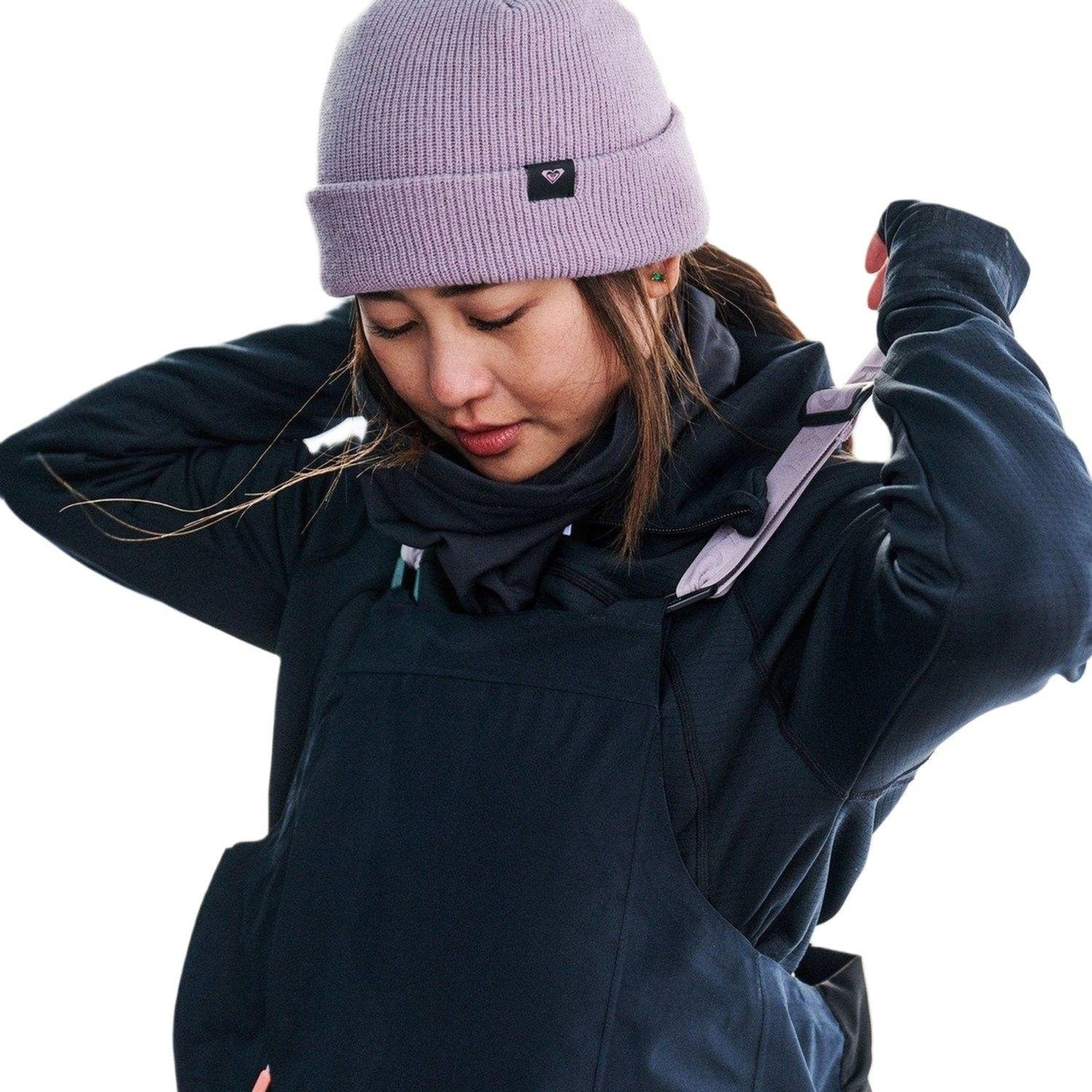 Roxy Gore-Tex Lunalite3l Kadın Siyah Snowboard Pantolonu