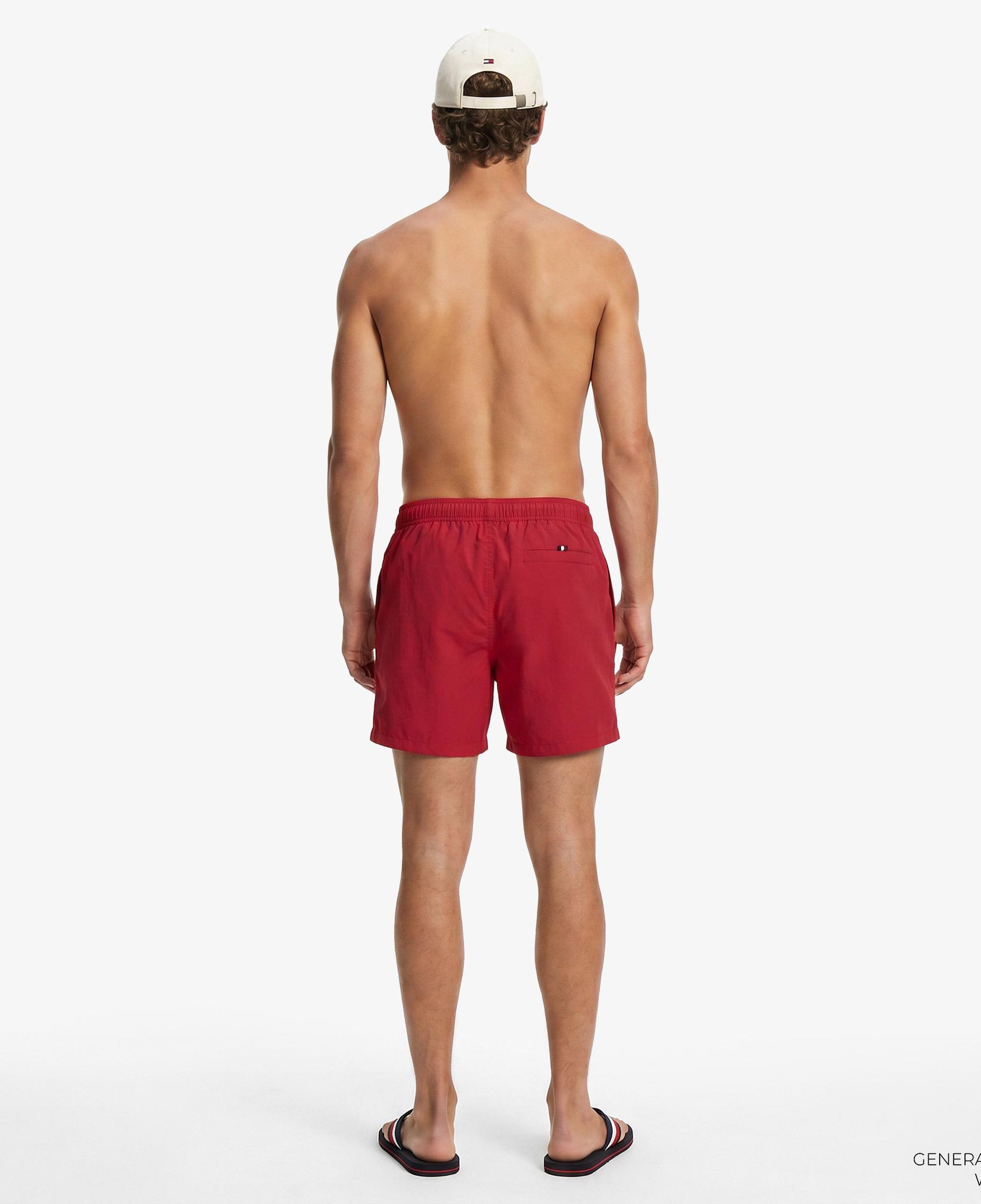 Tommy Hilfiger Original Erkek Kırmızı Deniz Şortu