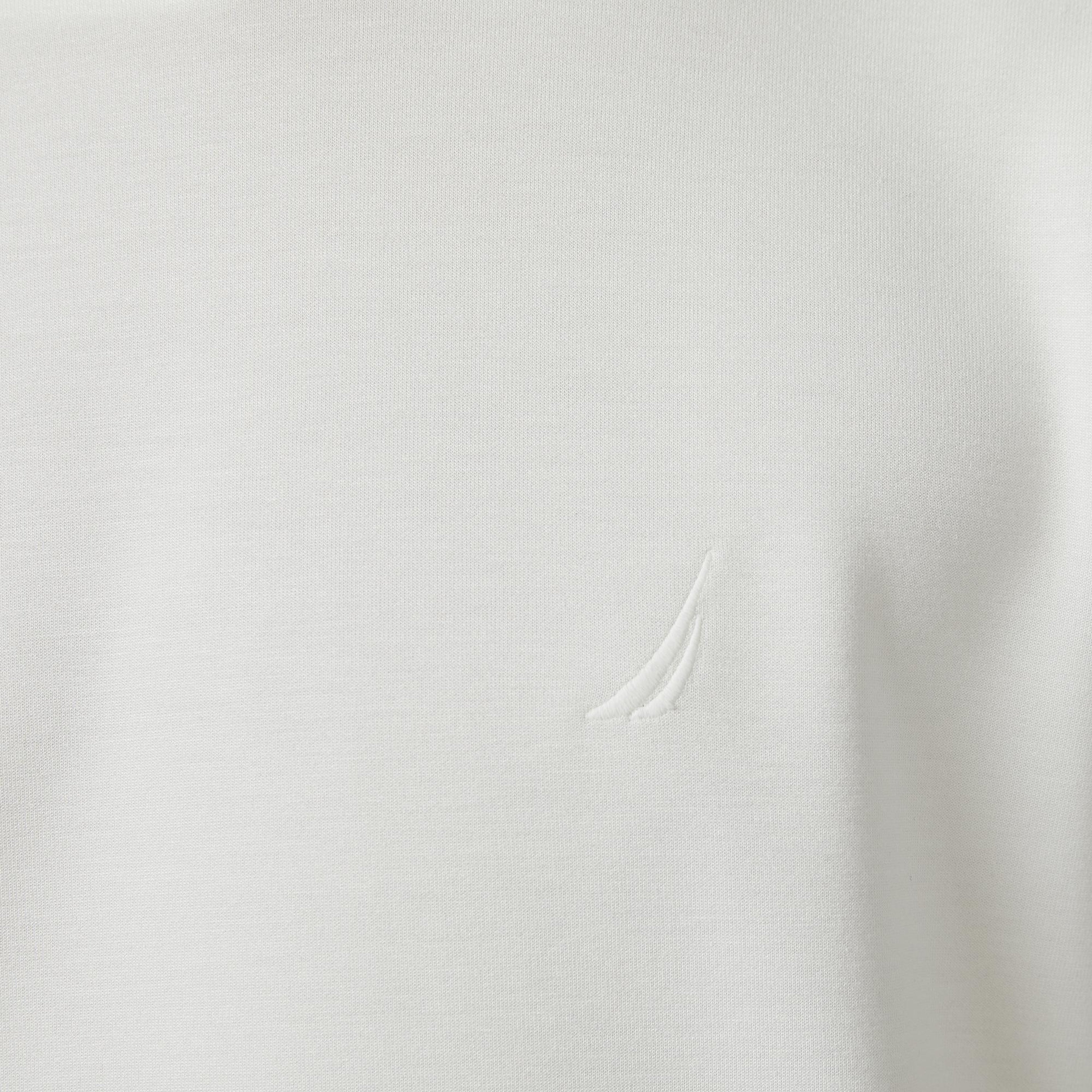 Nautica Erkek Beyaz Classic Fit T-Shirt