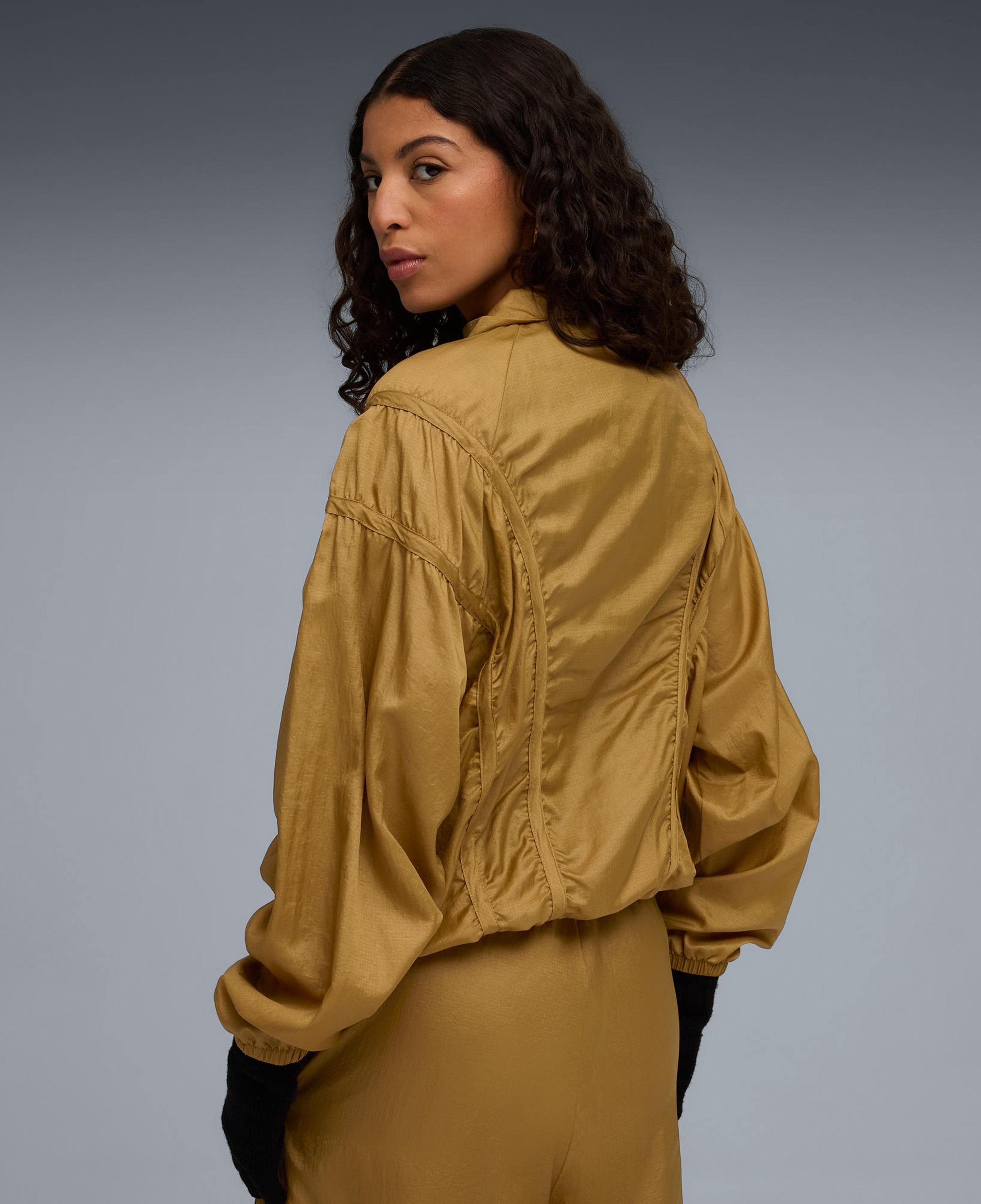Puma Dare To Oversized Woven Kadın Sarı Ceket