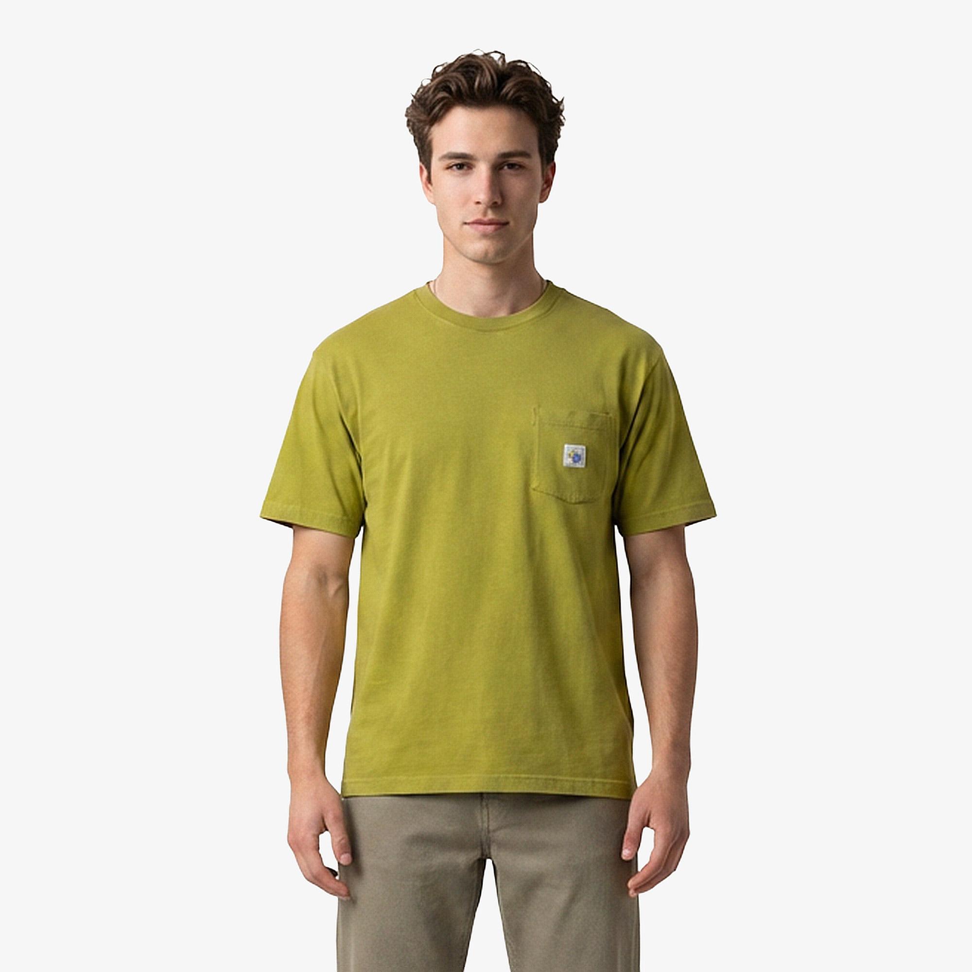 Huf Total Eclipse Knit Box Erkek Yeşil T-Shirt
