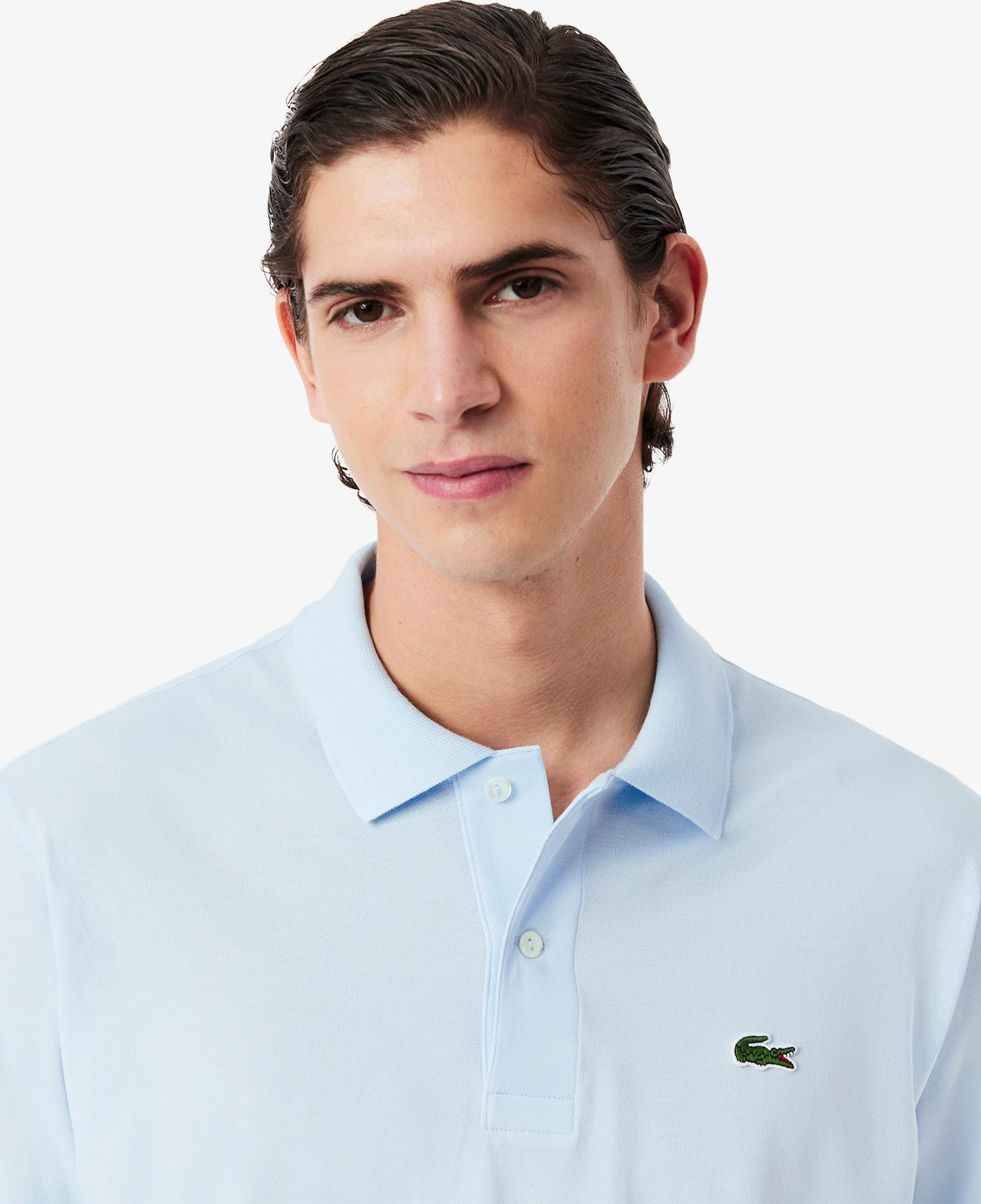 L.12.12 Light Erkek Classic Fit Açık Mavi Polo