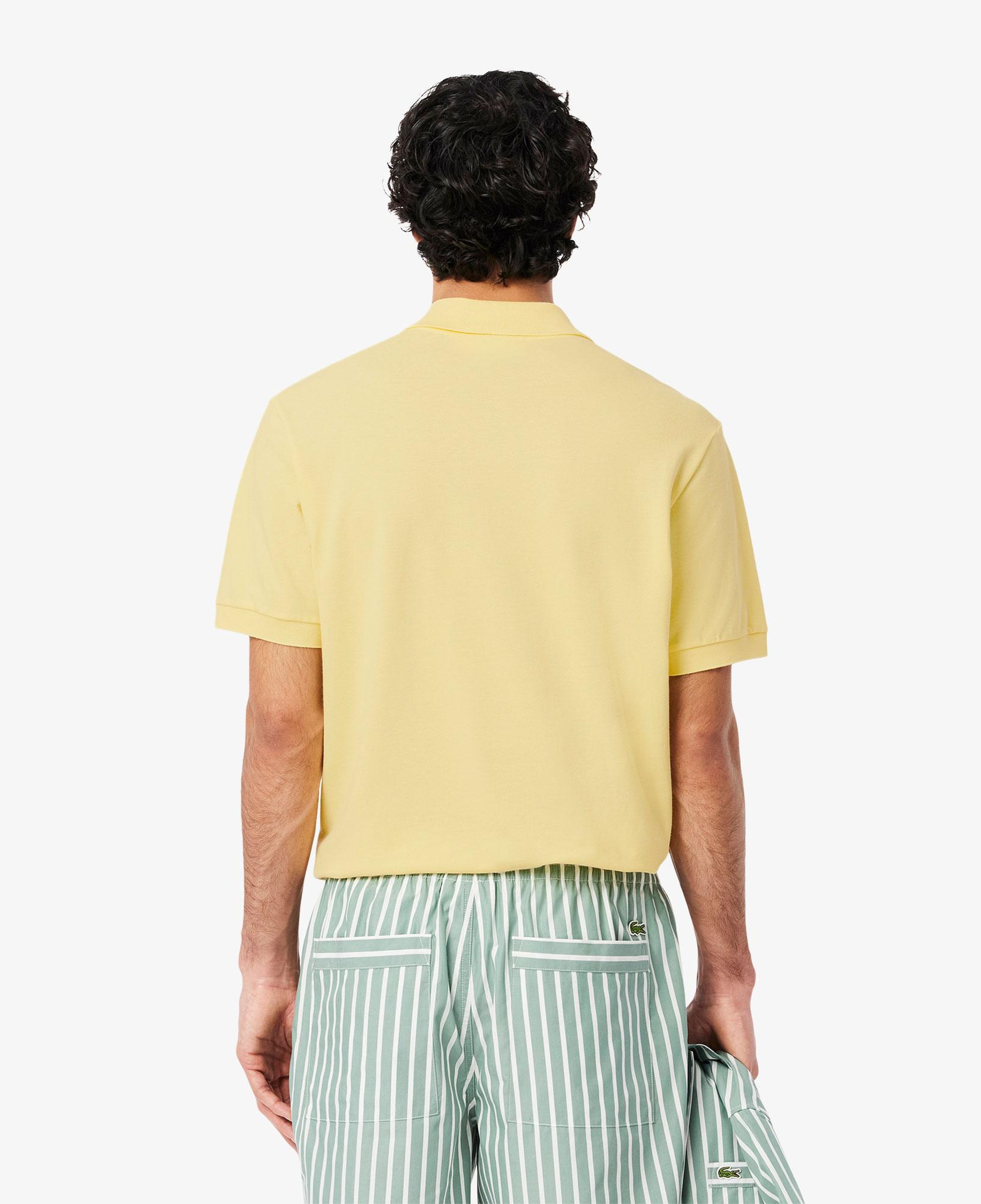 L.12.12 Light Erkek Classic Fit Sarı Polo