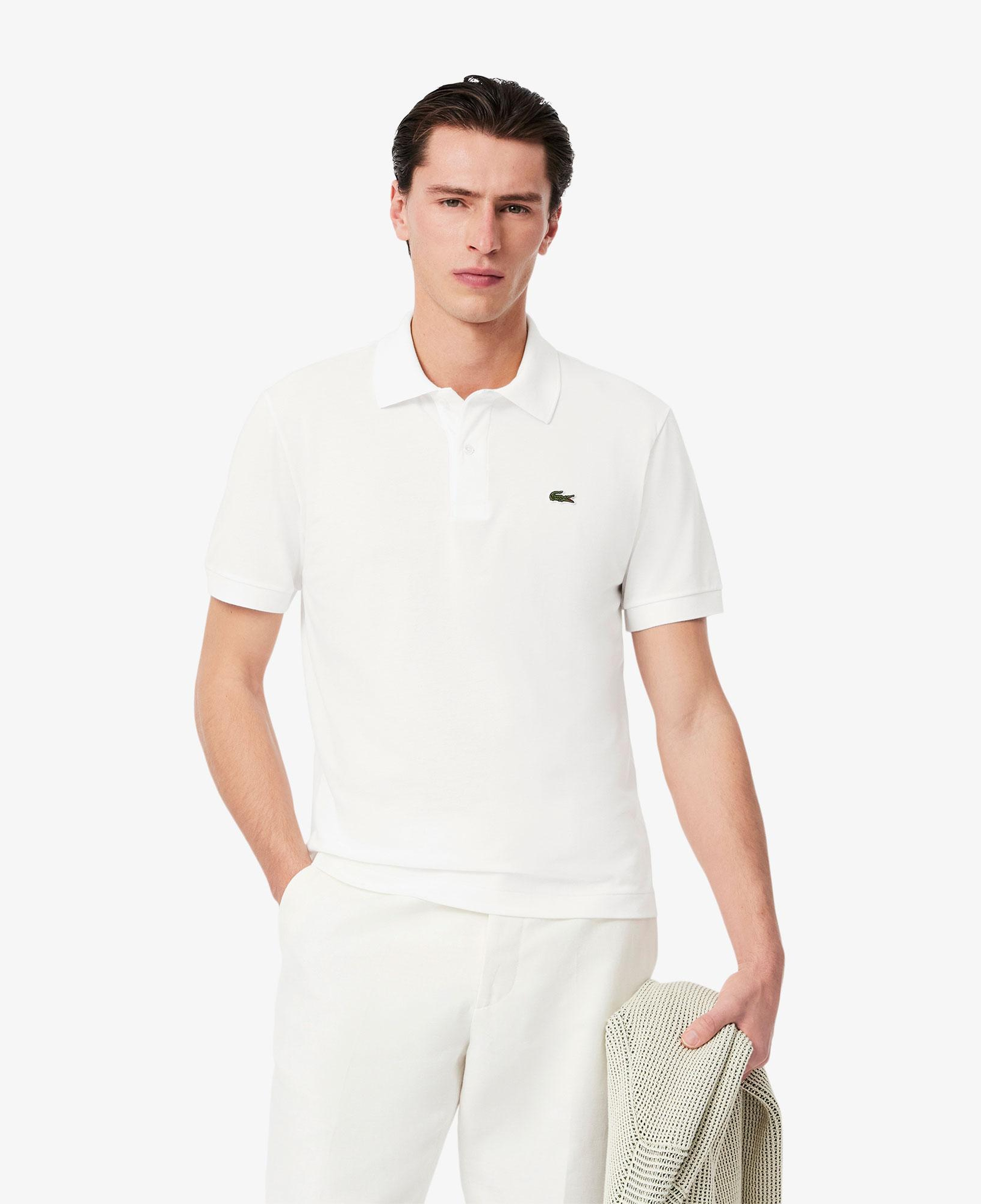 L.12.12 Light Erkek Classic Fit Beyaz Polo