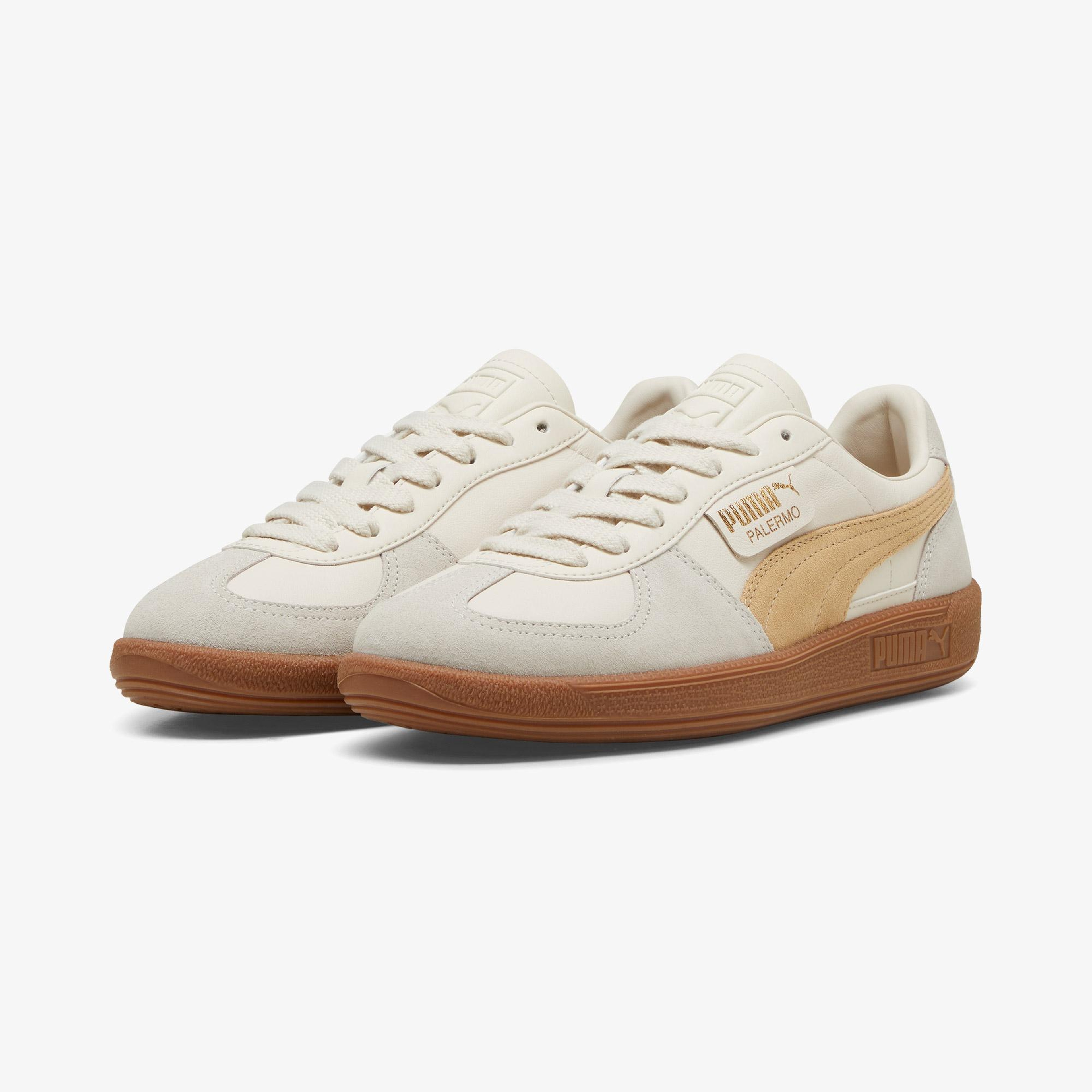 Puma Palermo Leather Unisex Beyaz Spor Ayakkabı