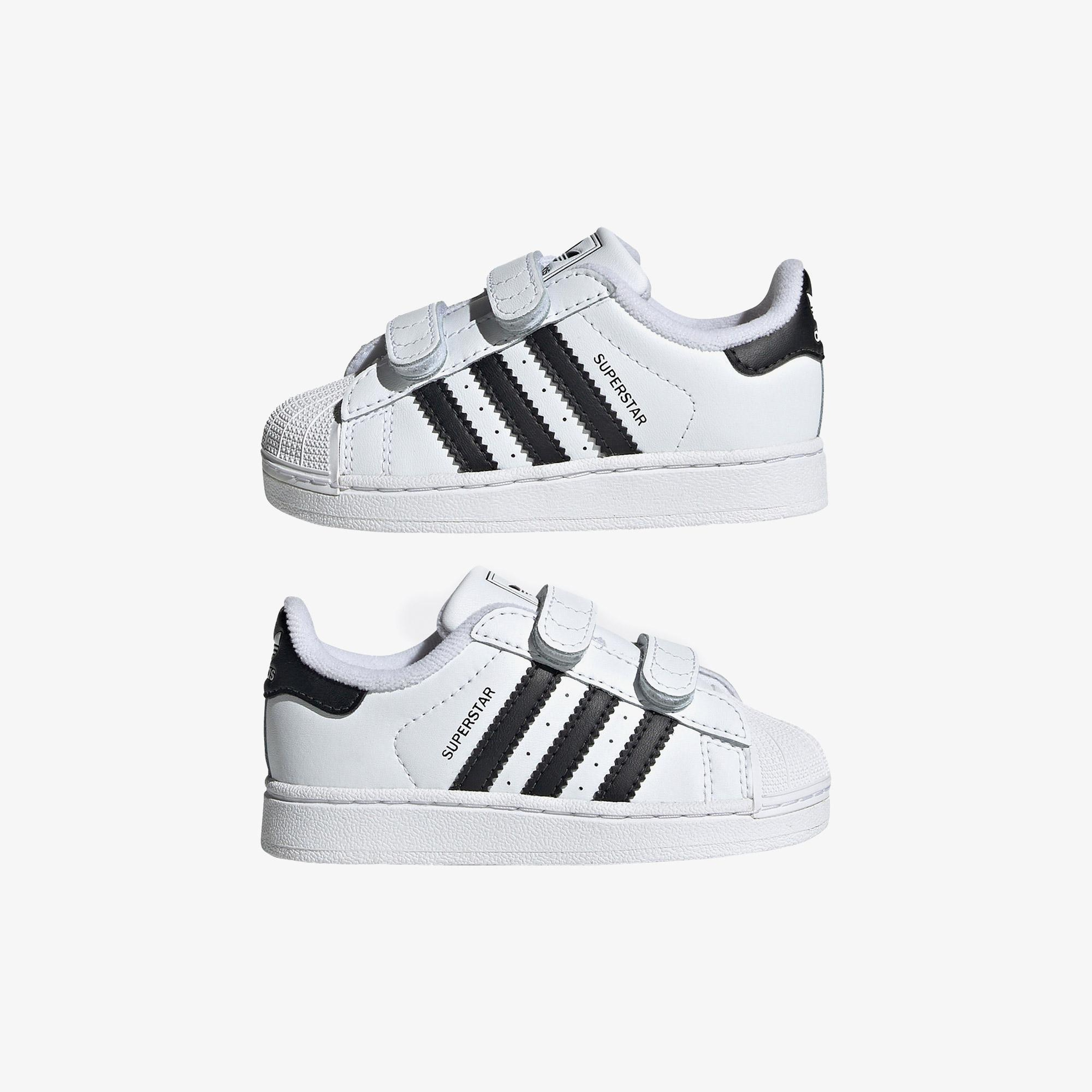 adidas Superstar II Comfort Closure Çocuk Beyaz Sneaker