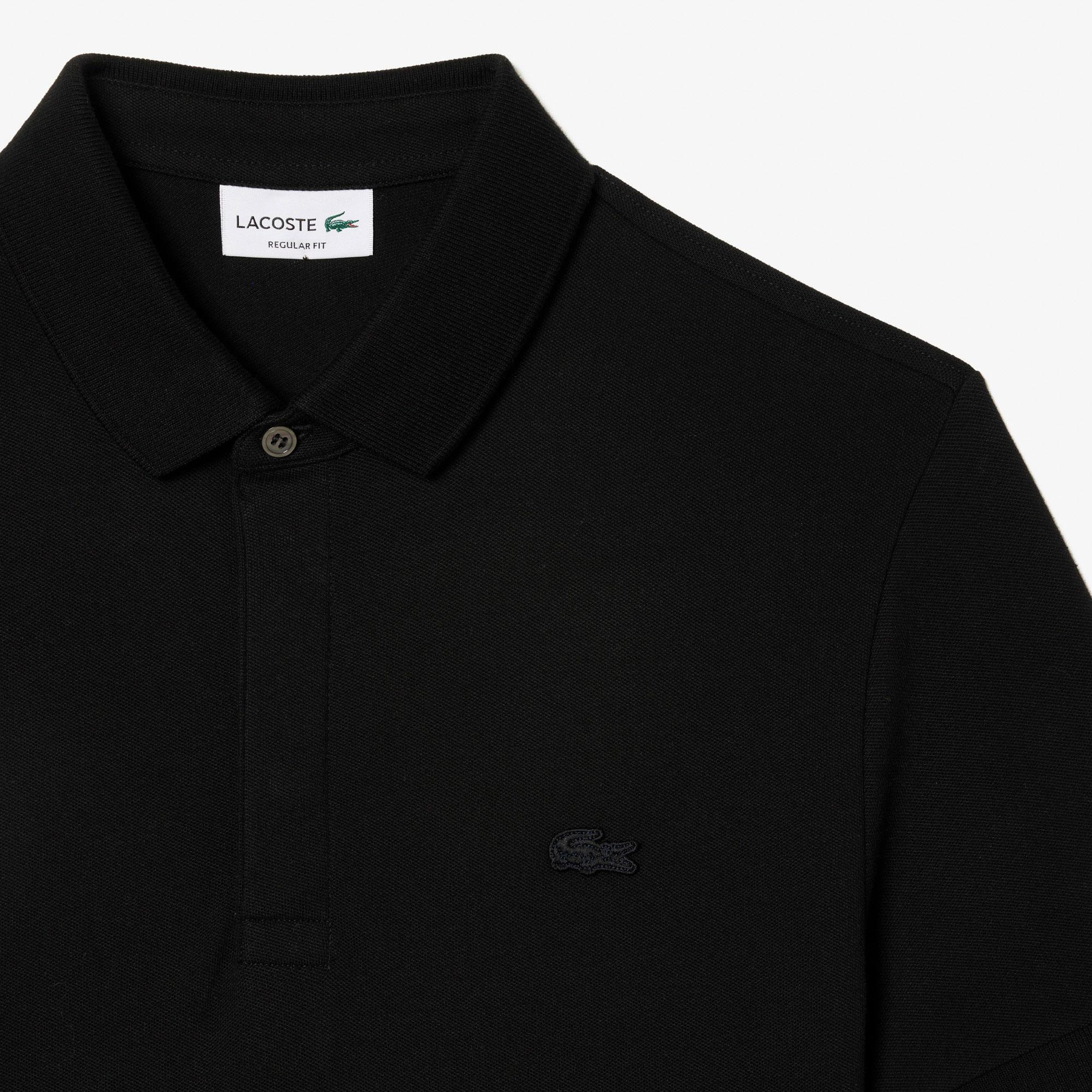Erkek Regular Fit Siyah Paris Polo