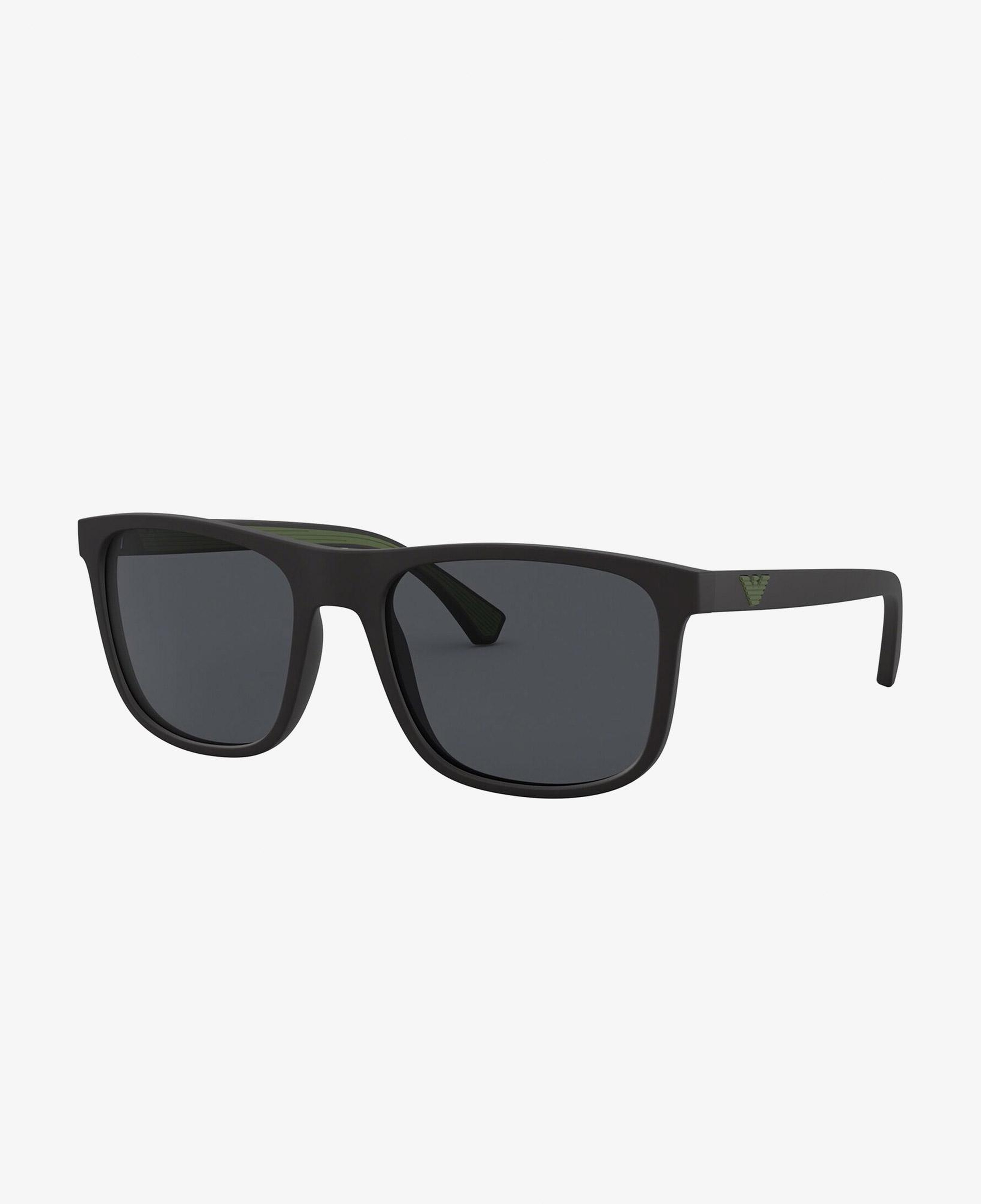 Emporio Armani 0EA4129 Erkek Mat Siyah - Camo Güneş Gözlüğü
