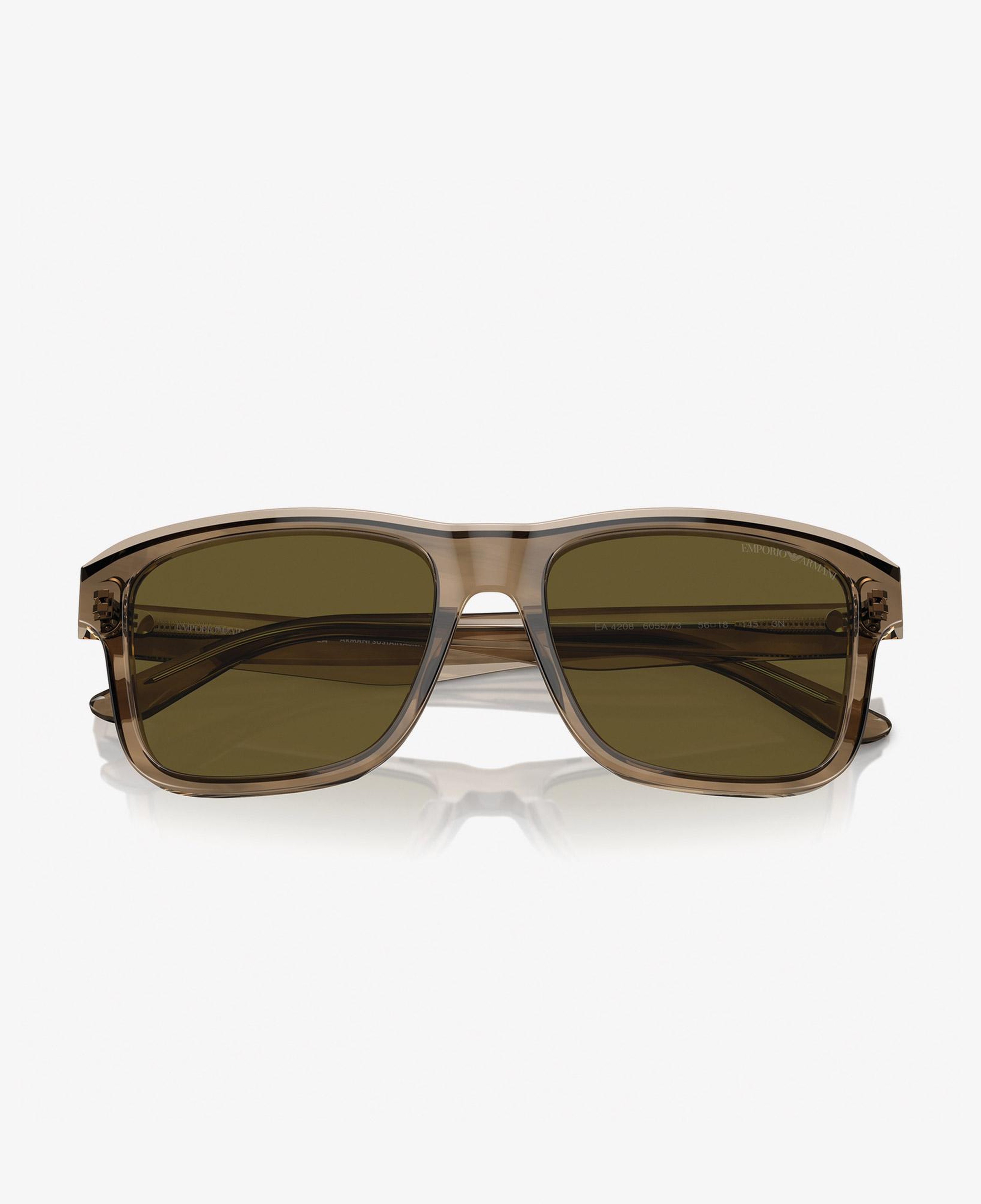 Emporio Armani 0EA4208 Acetate Erkek Kahverengi Güneş Gözlüğü