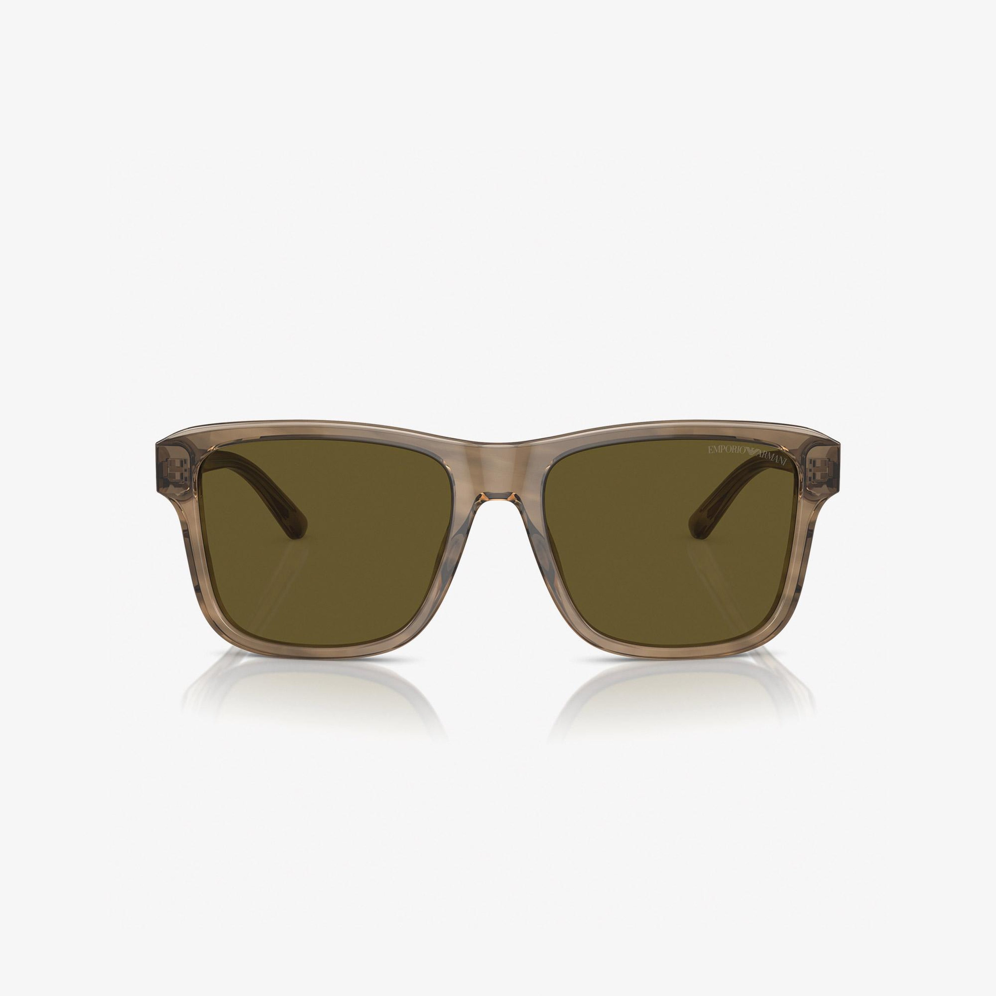 Emporio Armani 0EA4208 Acetate Erkek Kahverengi Güneş Gözlüğü