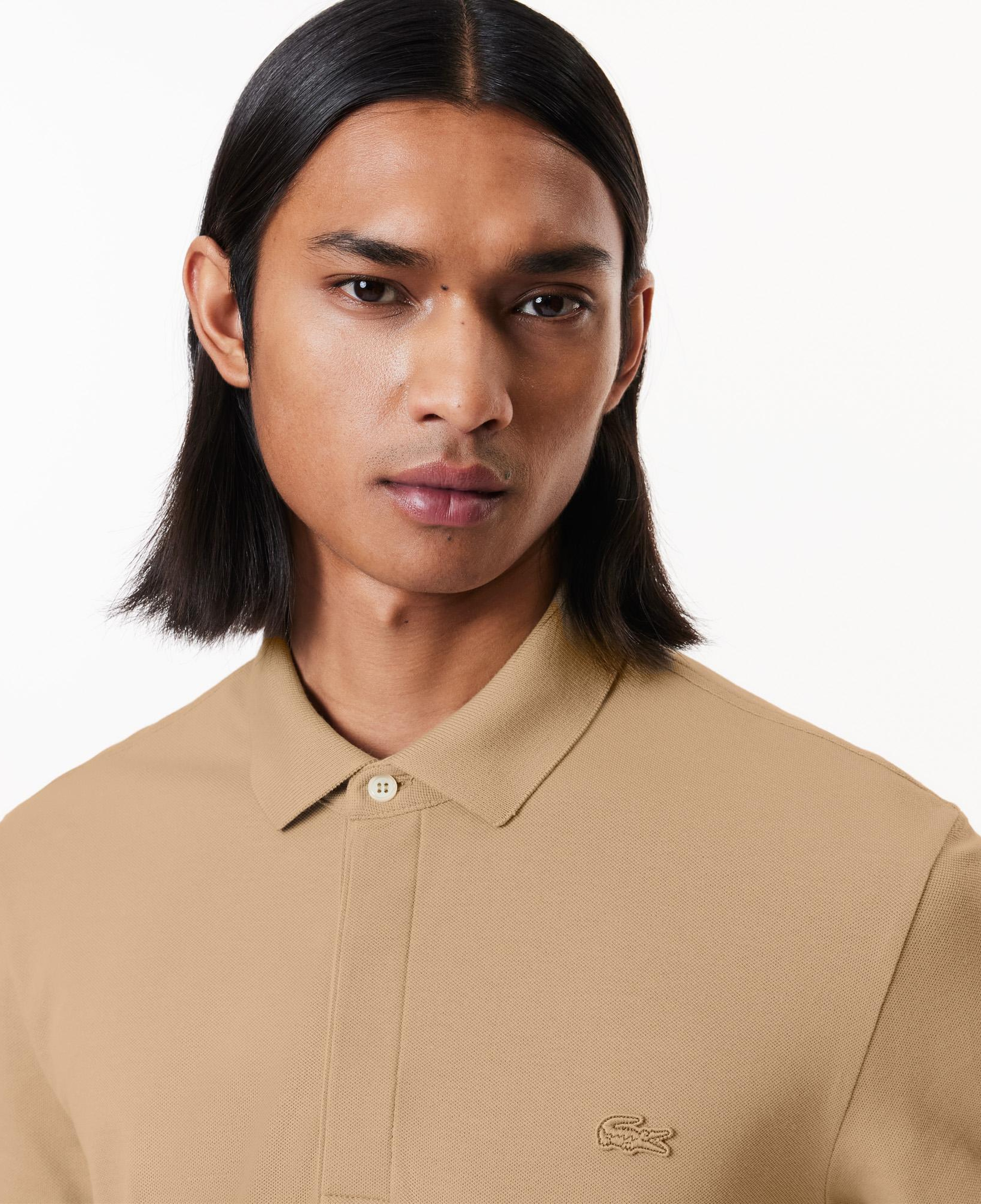 Erkek Regular Fit Bej Paris Polo