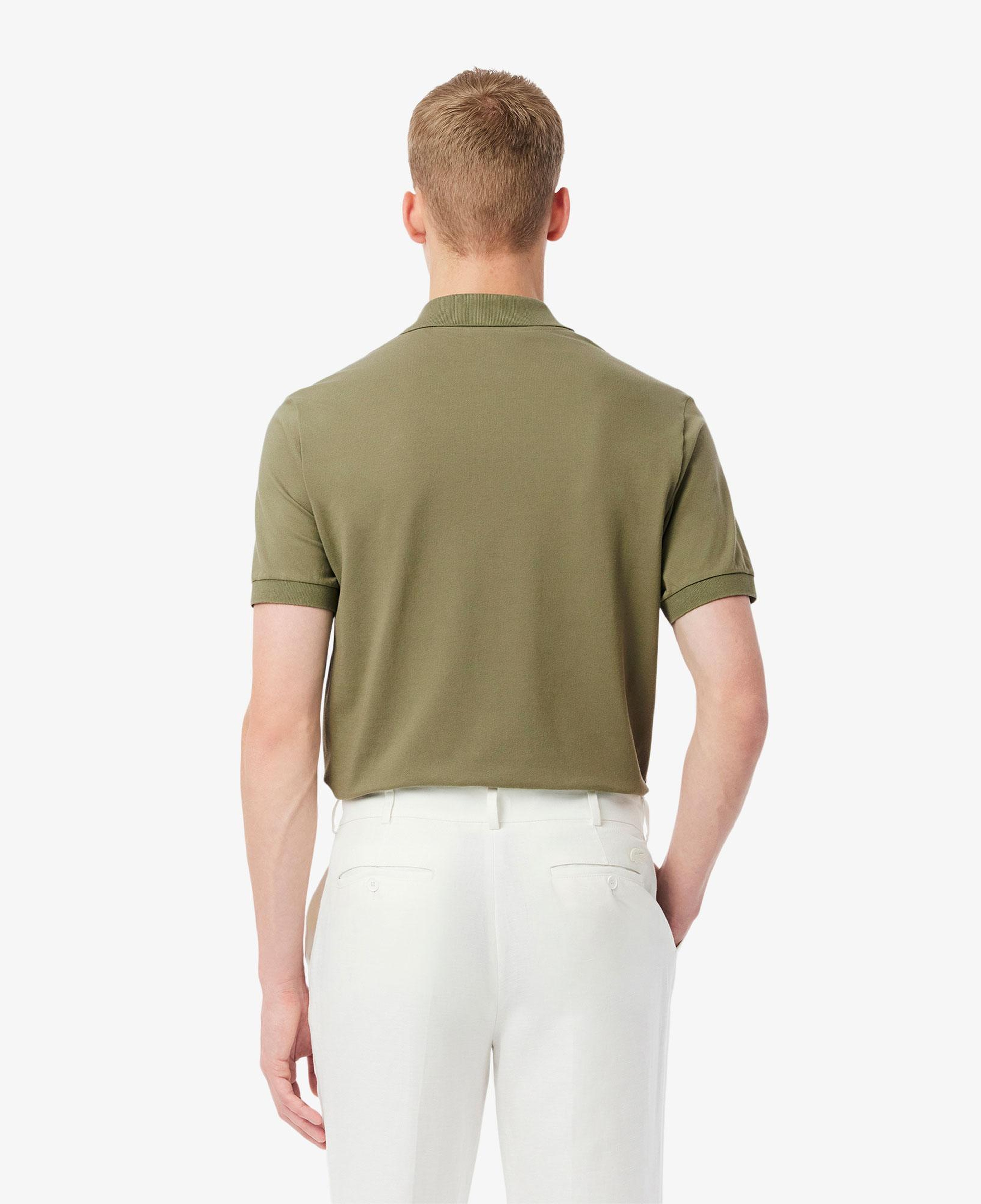 L.12.12 Light Erkek Classic Fit Haki Polo