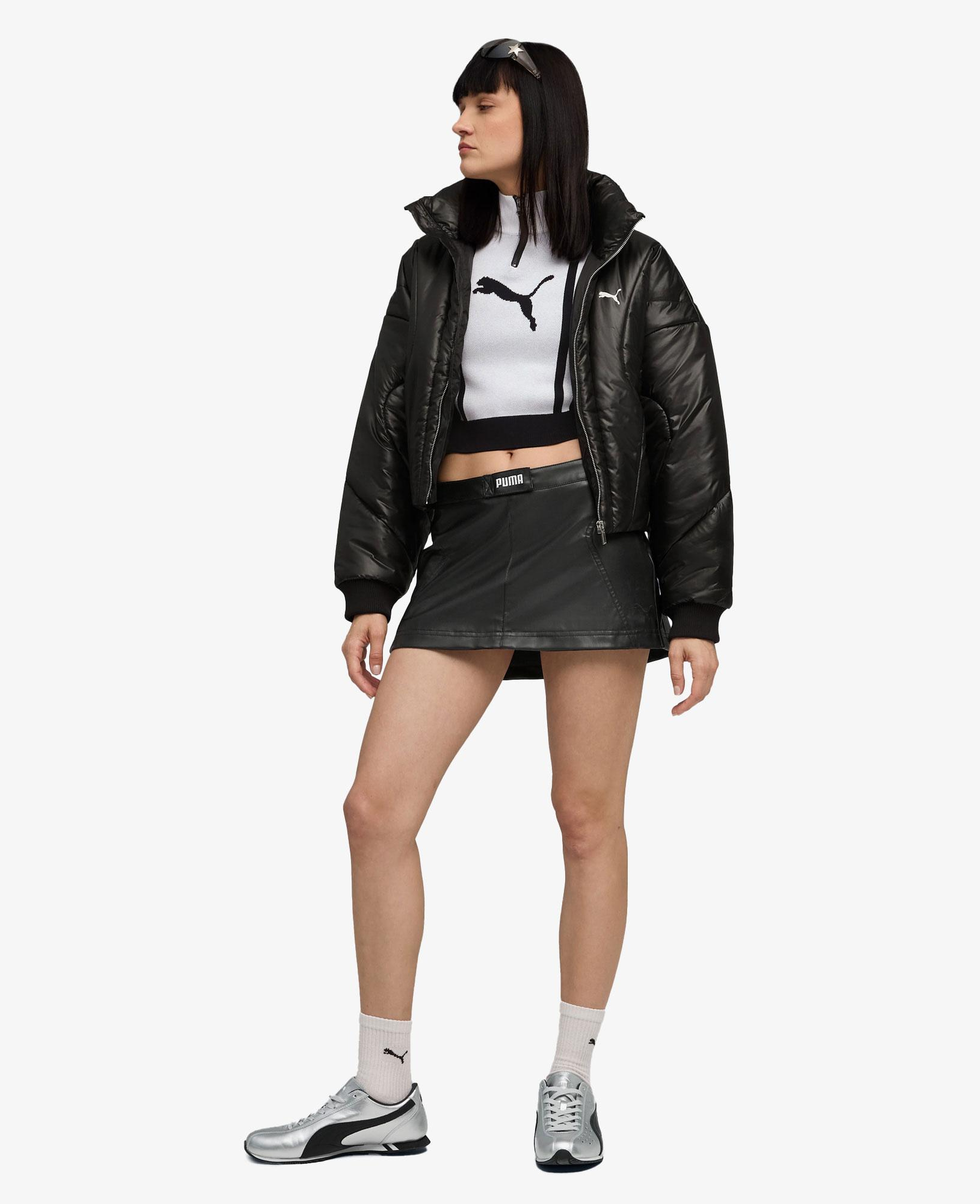 Puma Dare to Puffer Kadın Siyah Mont