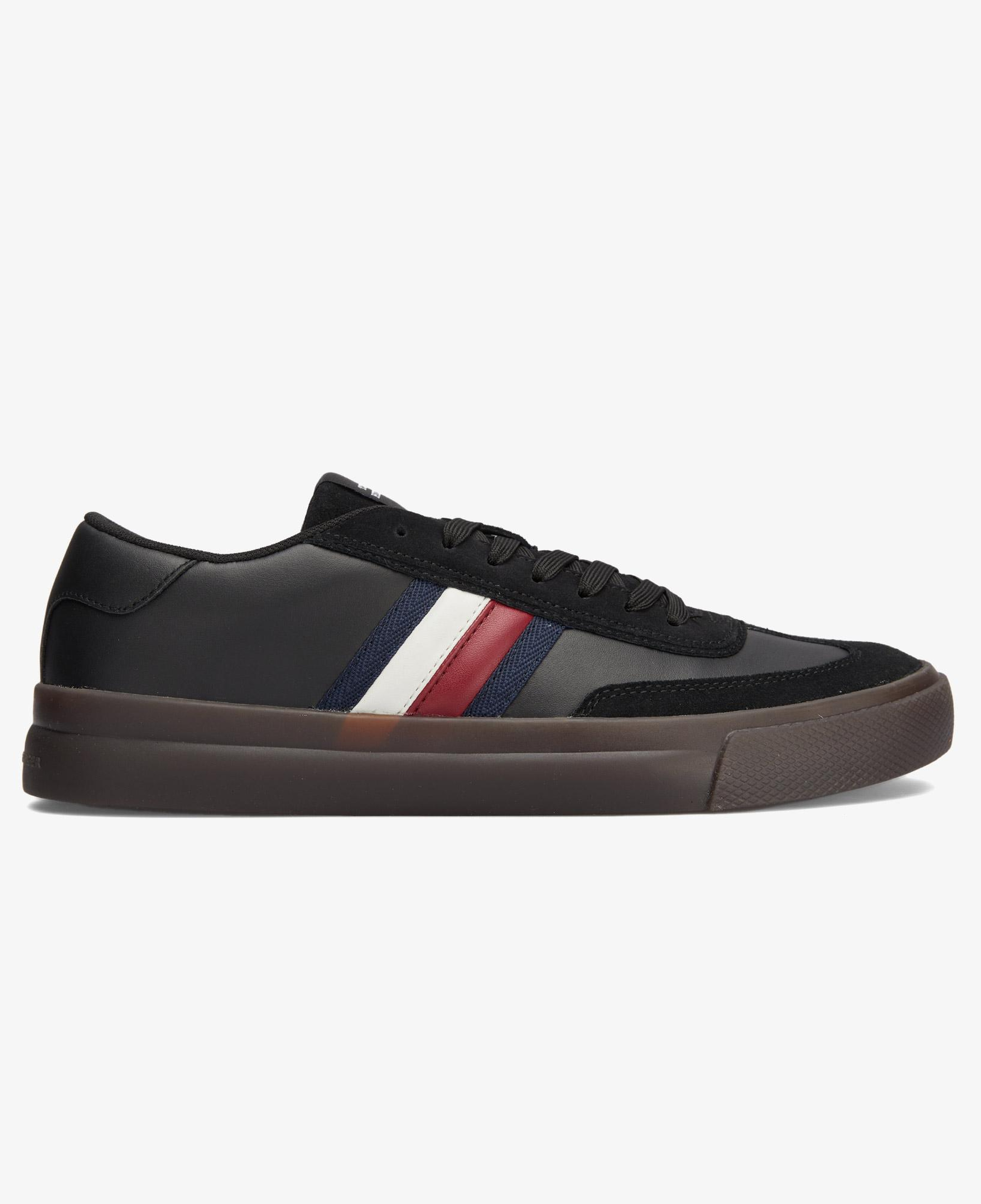 Tommy Hilfiger Cupset Terrace Erkek Siyah Spor Ayakkabı