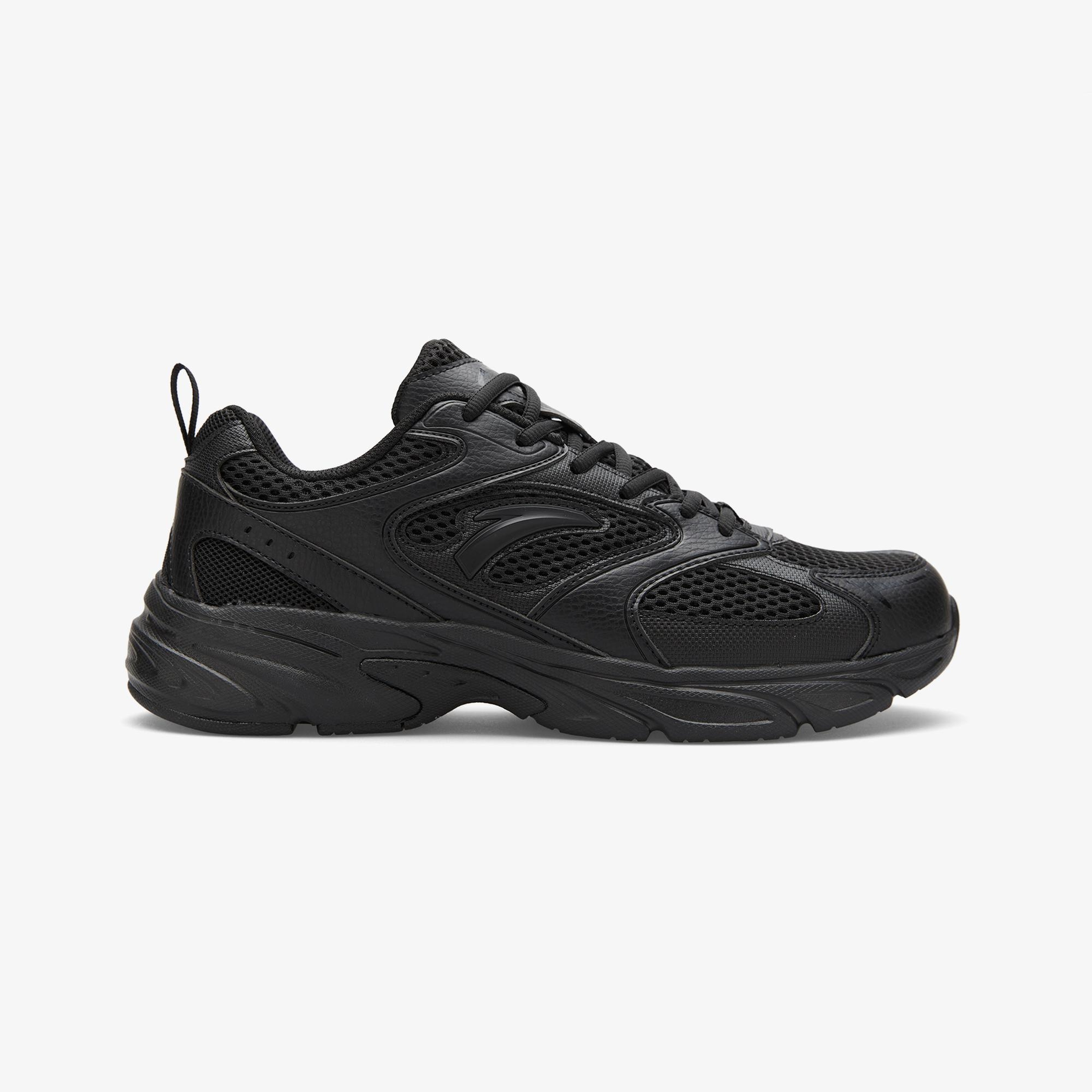 Anta Basic Retro Running Siyah Erkek Günlük Ayakkabı