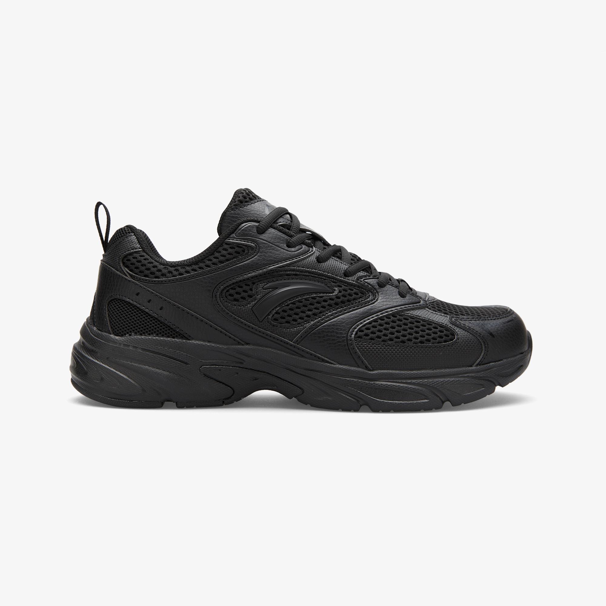 Anta Basic Retro Running Siyah Erkek Günlük Ayakkabı