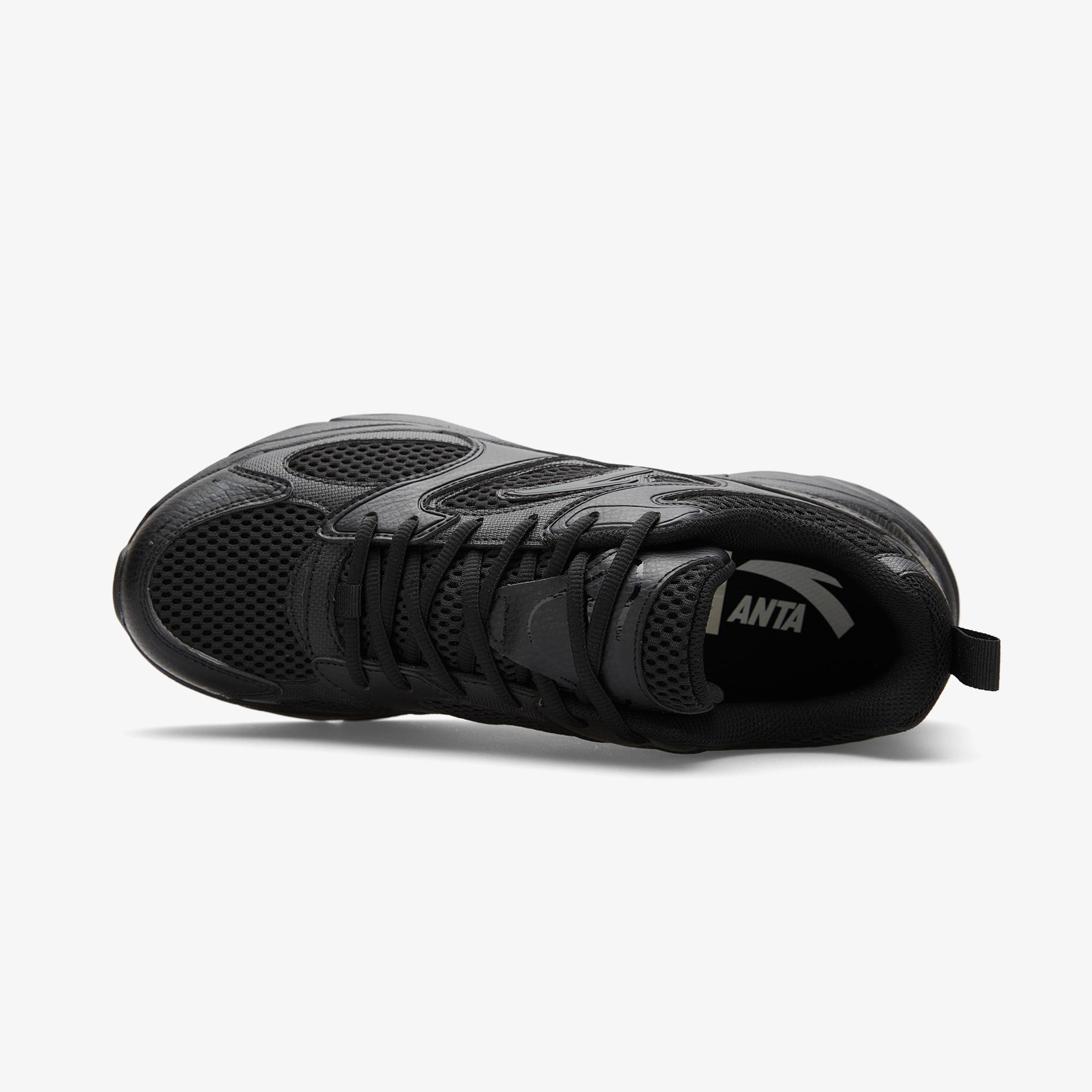 Anta Basic Retro Running Siyah Erkek Günlük Ayakkabı