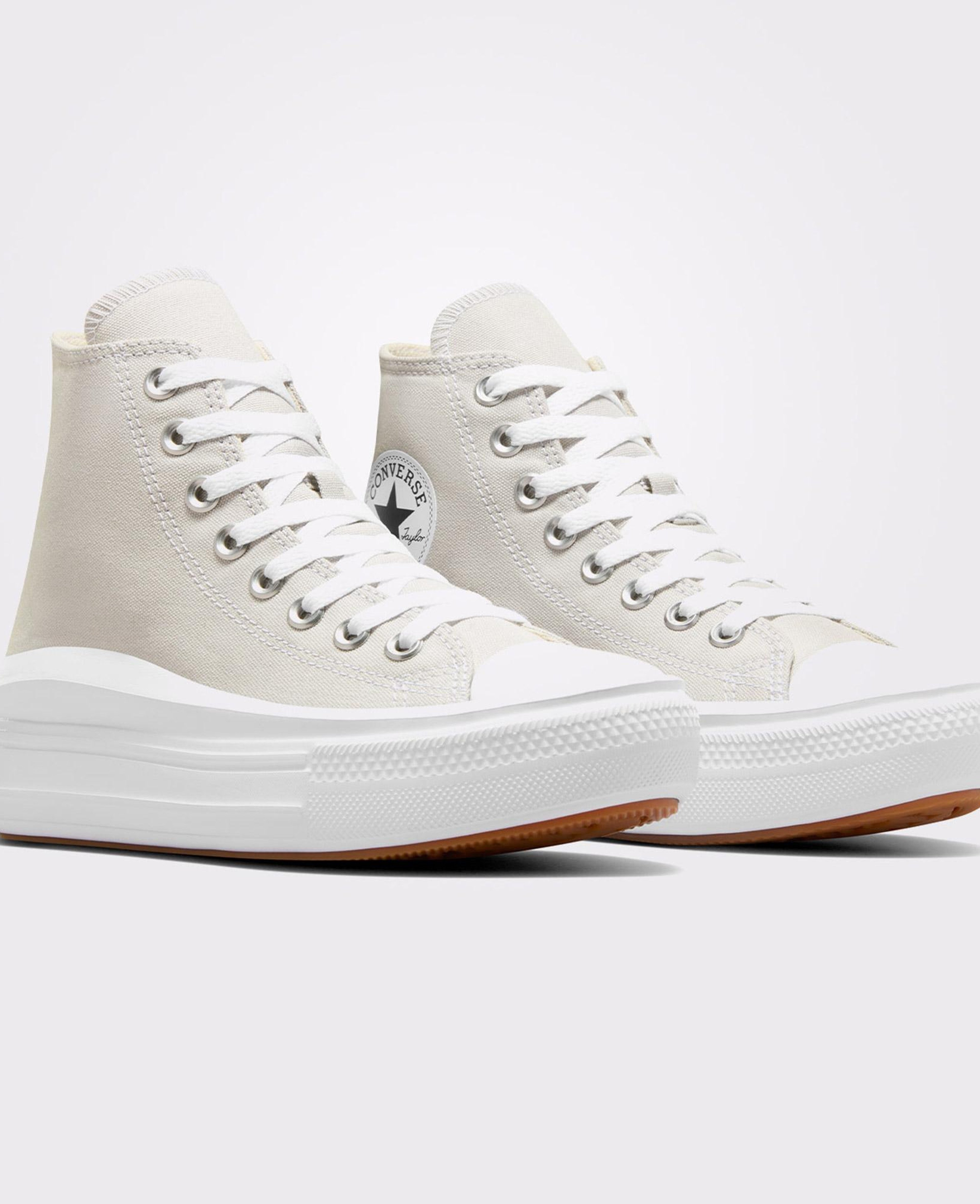 Converse Chuck Taylor All Star Move Kadın Bej Platform Sneaker