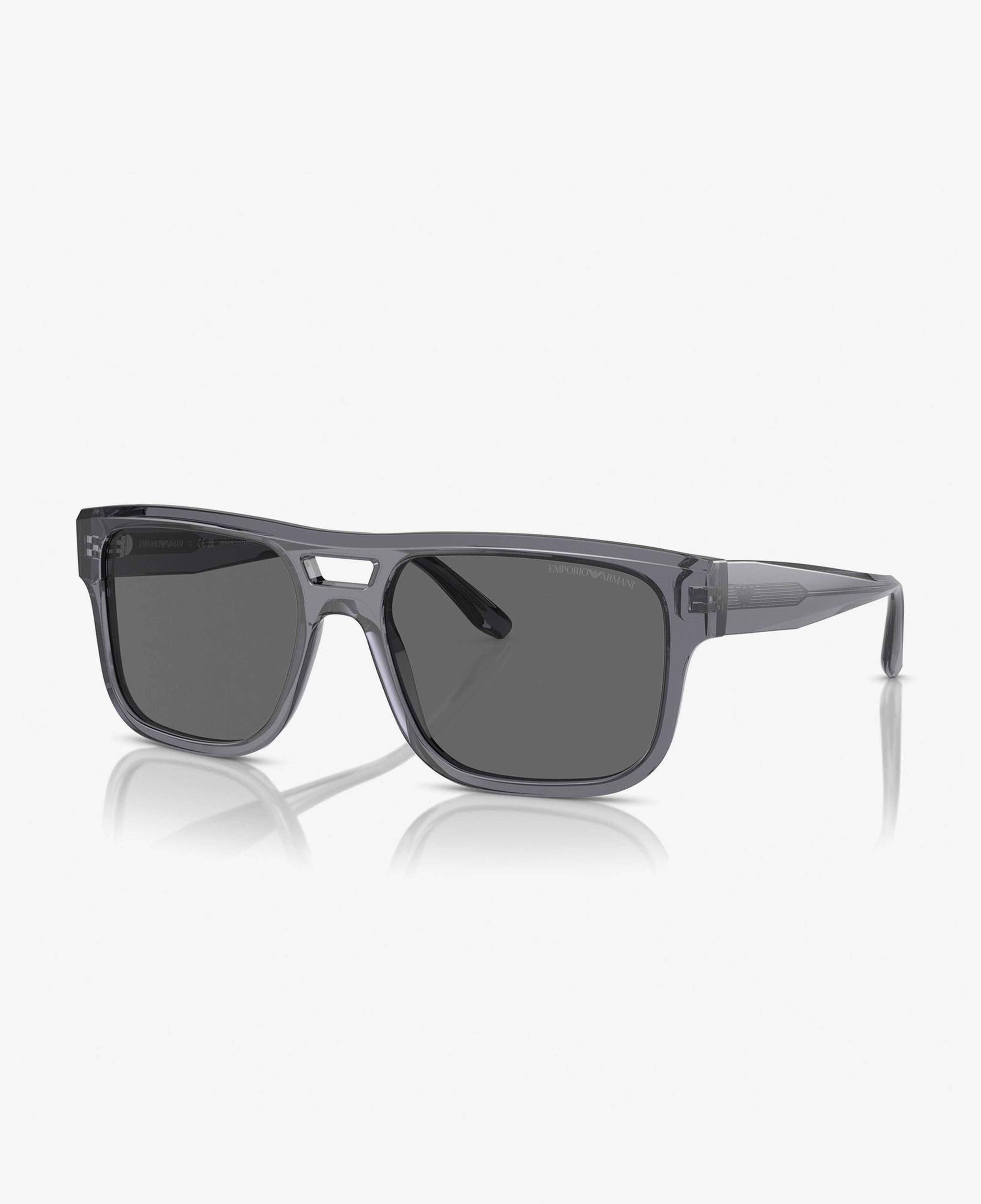 Emporio Armani 0EA4197 Acetate Erkek Koyu Gri Güneş Gözlüğü
