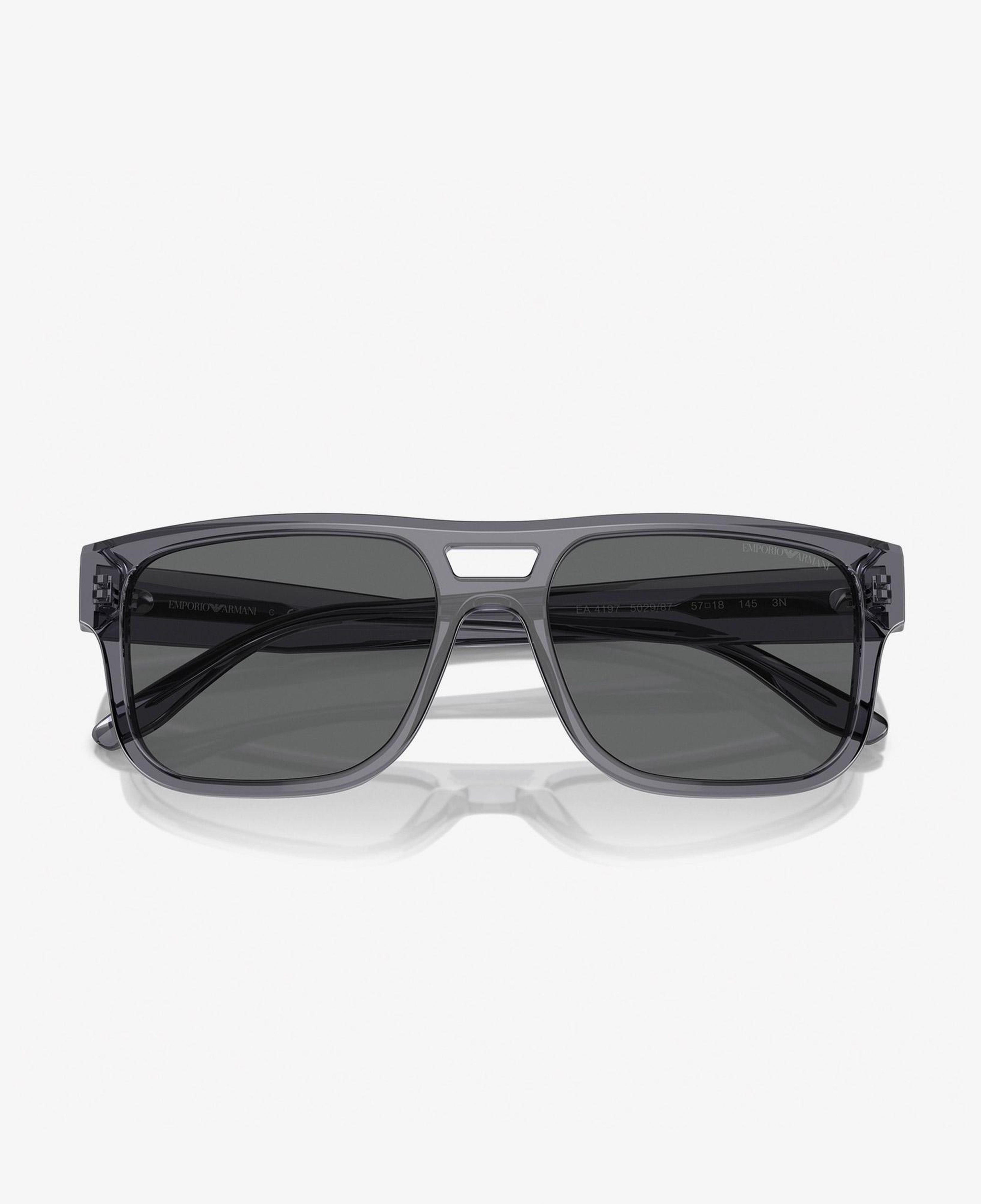 Emporio Armani 0EA4197 Acetate Erkek Koyu Gri Güneş Gözlüğü