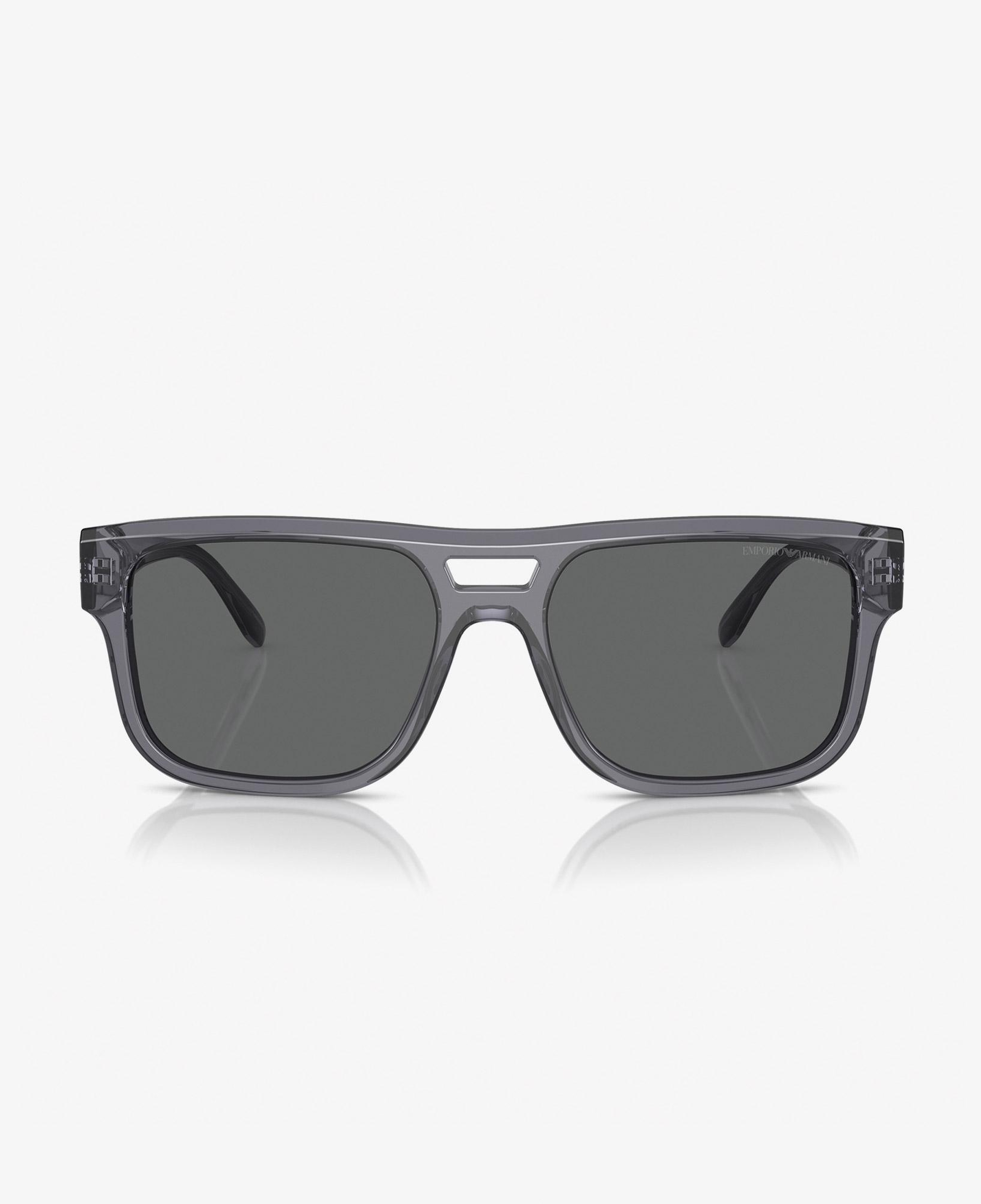 Emporio Armani 0EA4197 Acetate Erkek Koyu Gri Güneş Gözlüğü