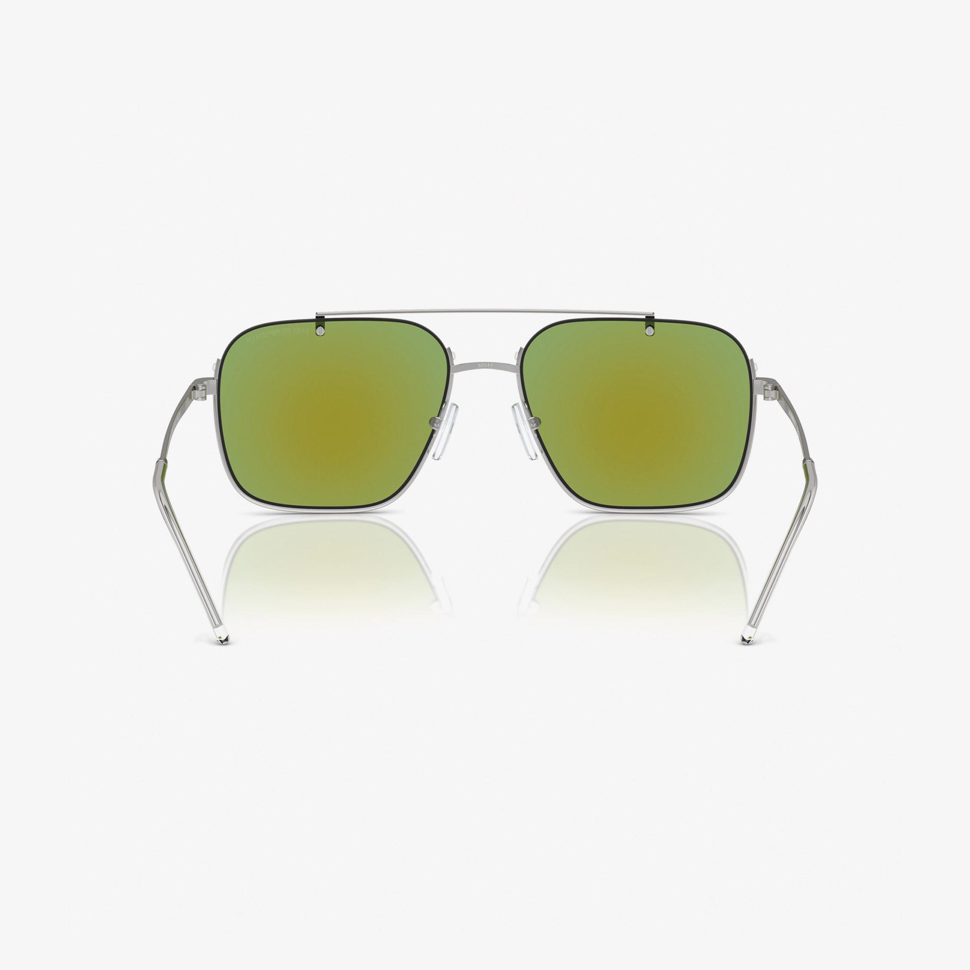 Emporio Armani 0EA2150 Metal Erkek Gümüş Rengi Güneş Gözlüğü