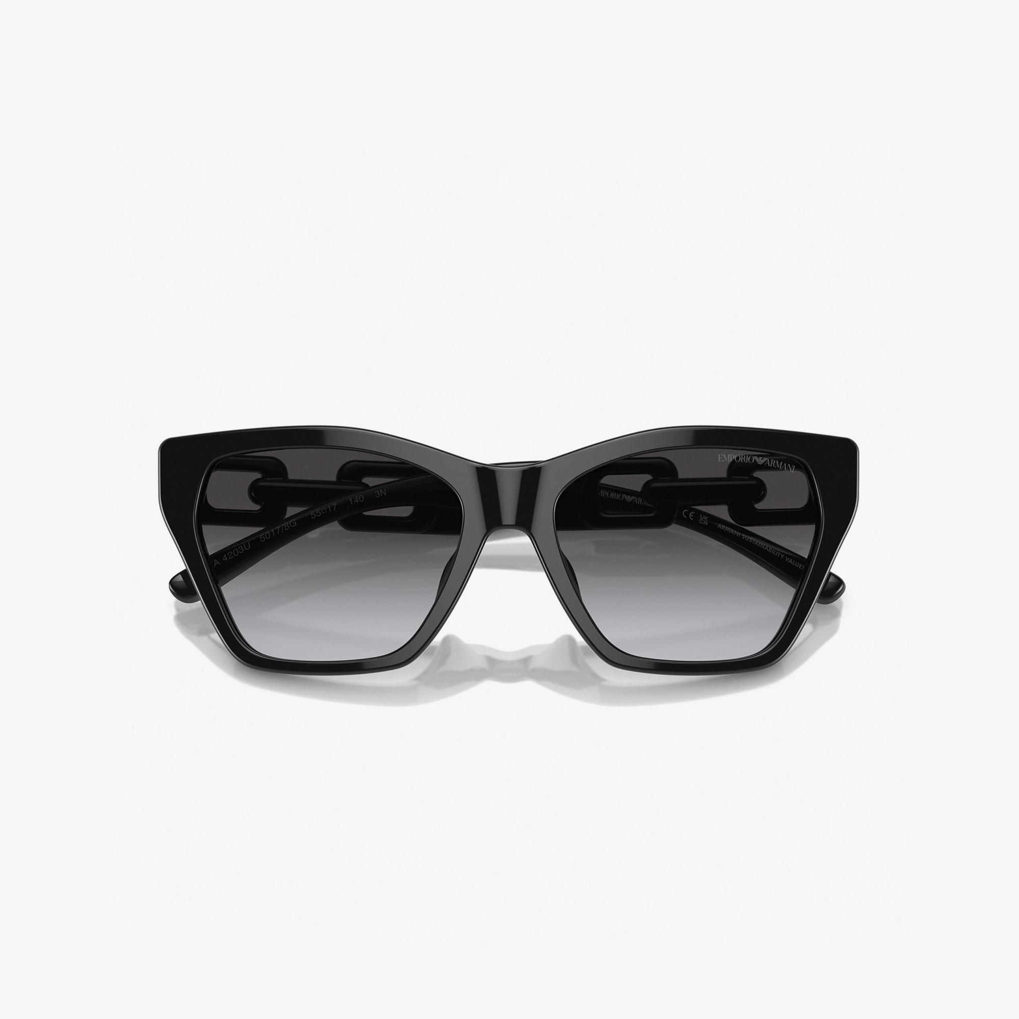 Emporio Armani 0EA4203U Acetate Kadın Siyah Güneş Gözlüğü