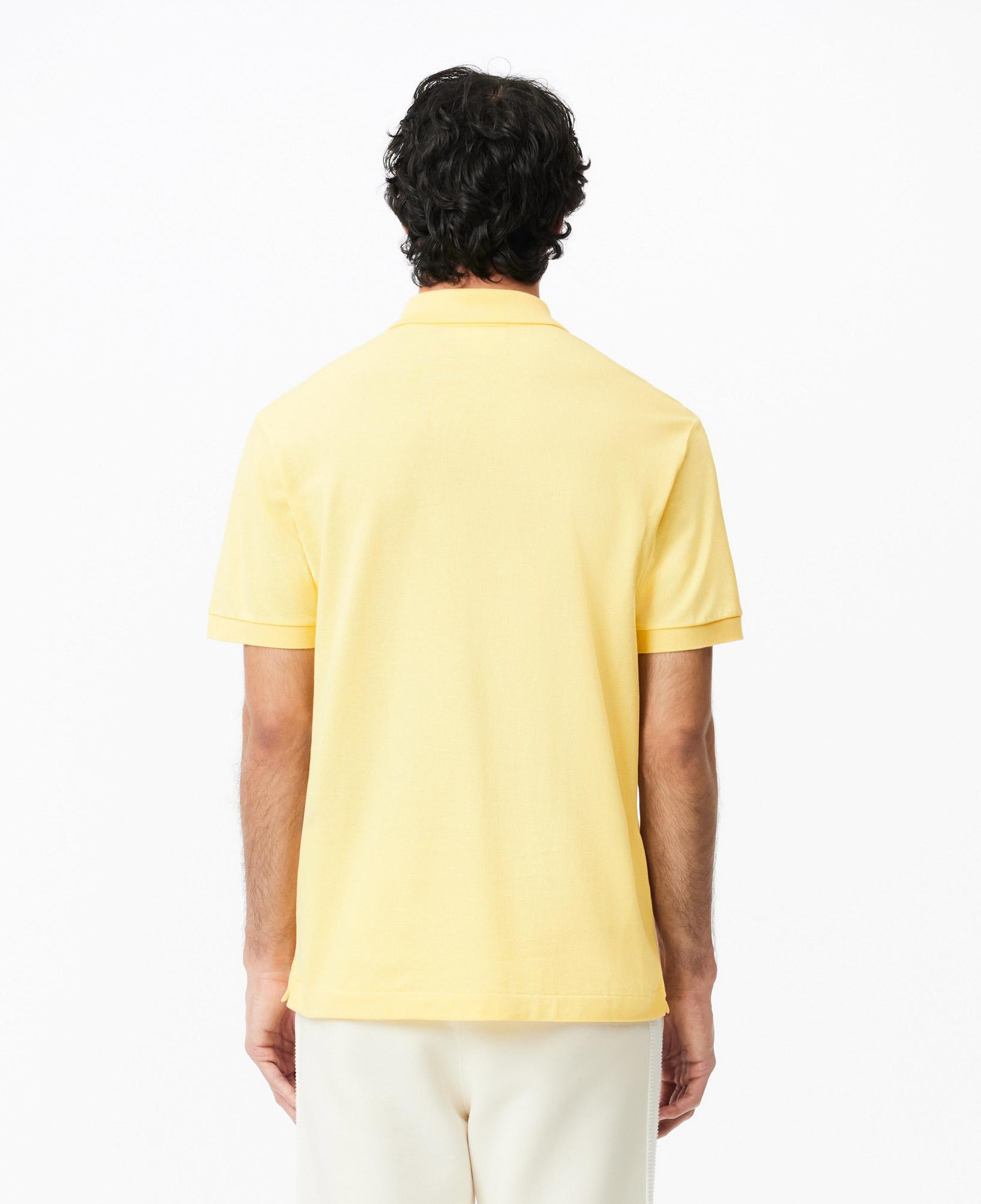 L.12.12 Erkek Classic Fit Sarı Polo