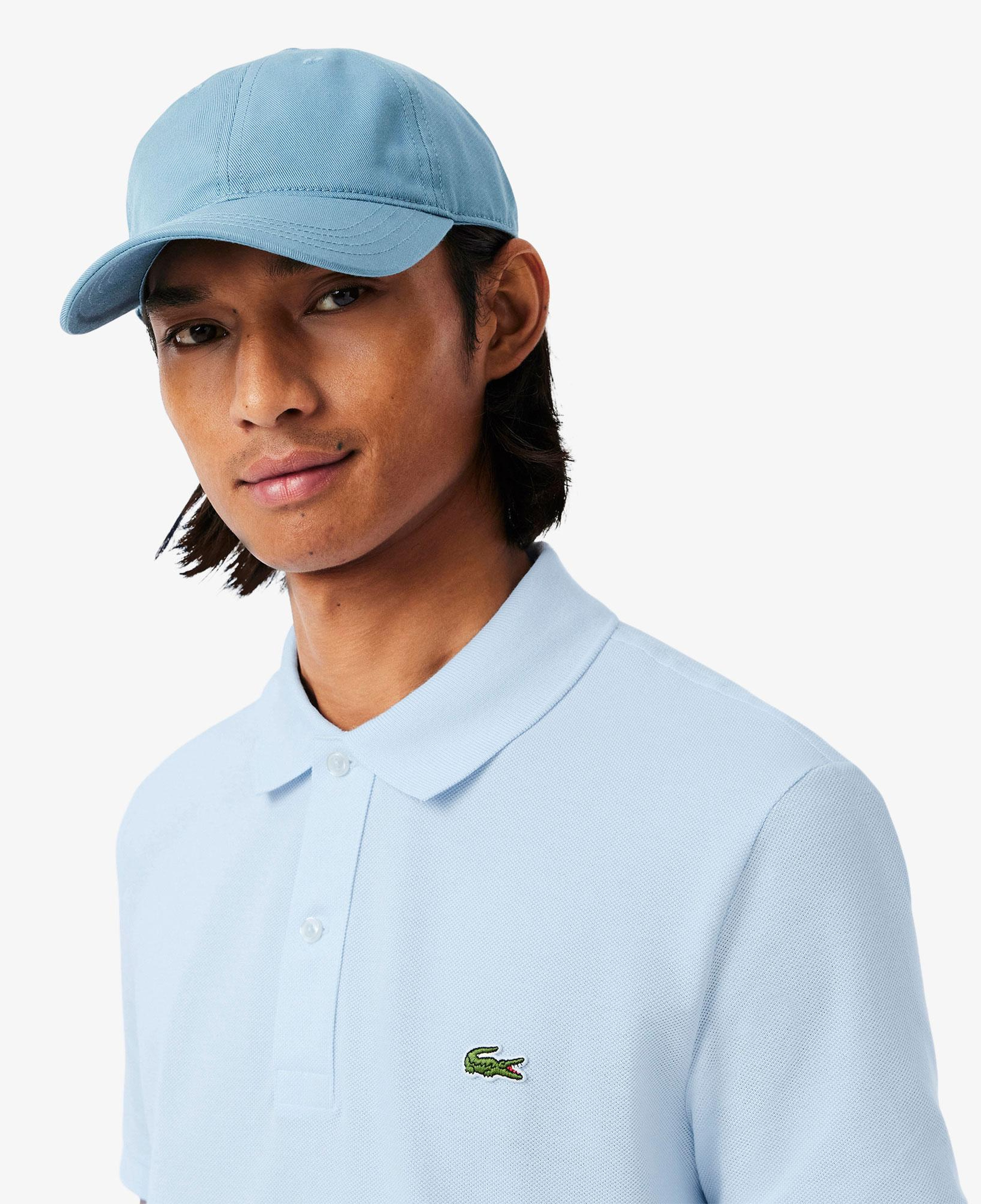 L.12.12 Erkek Slim Fit Mavi Polo