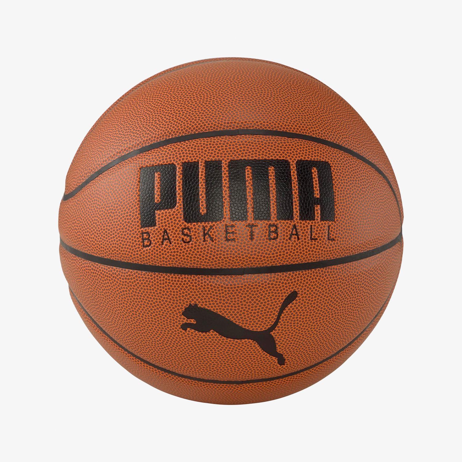 Puma Leather Kahverengi 7 No Basketbol Topu