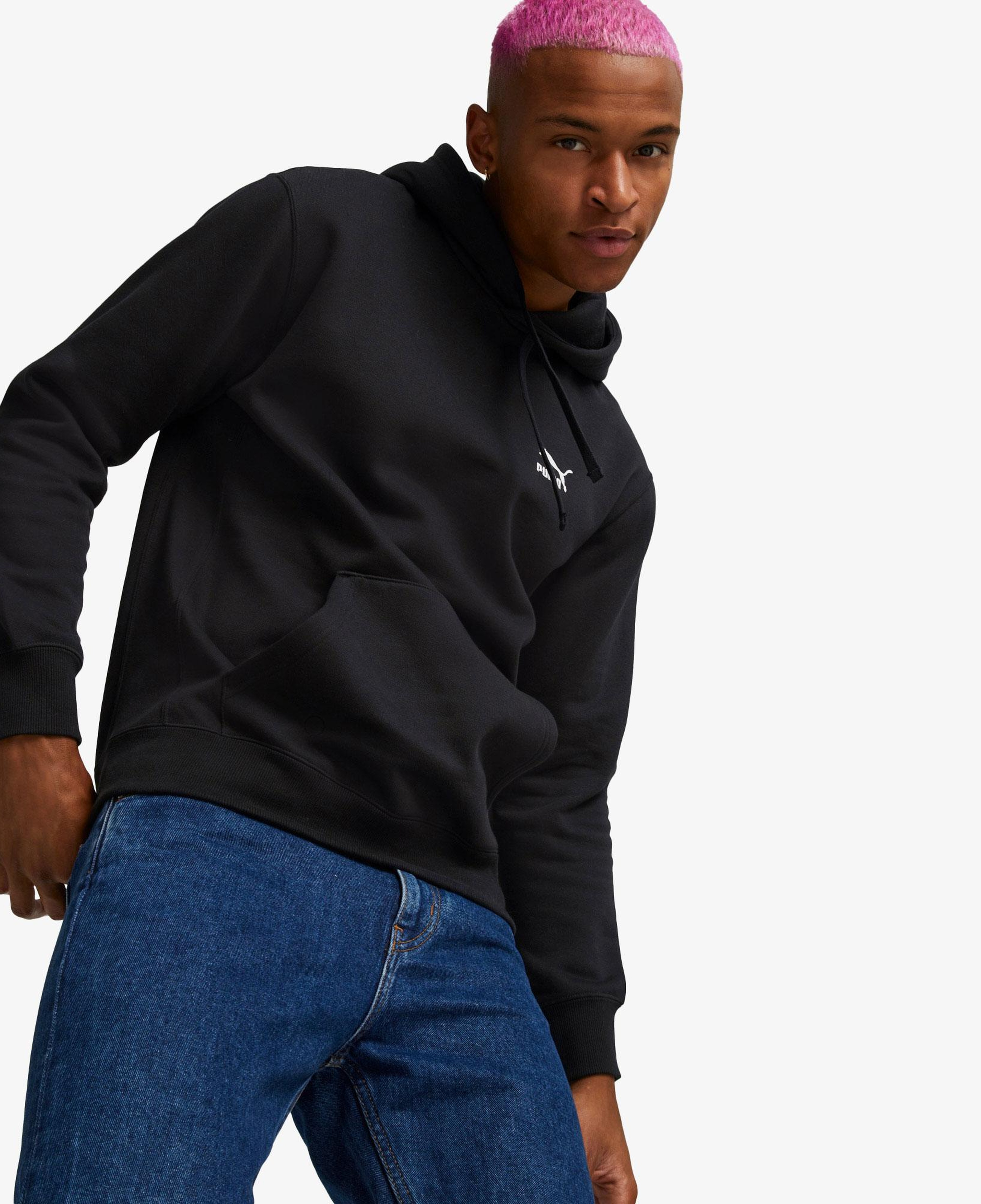 Puma Classics Hoodie Unisex Siyah Hoodie