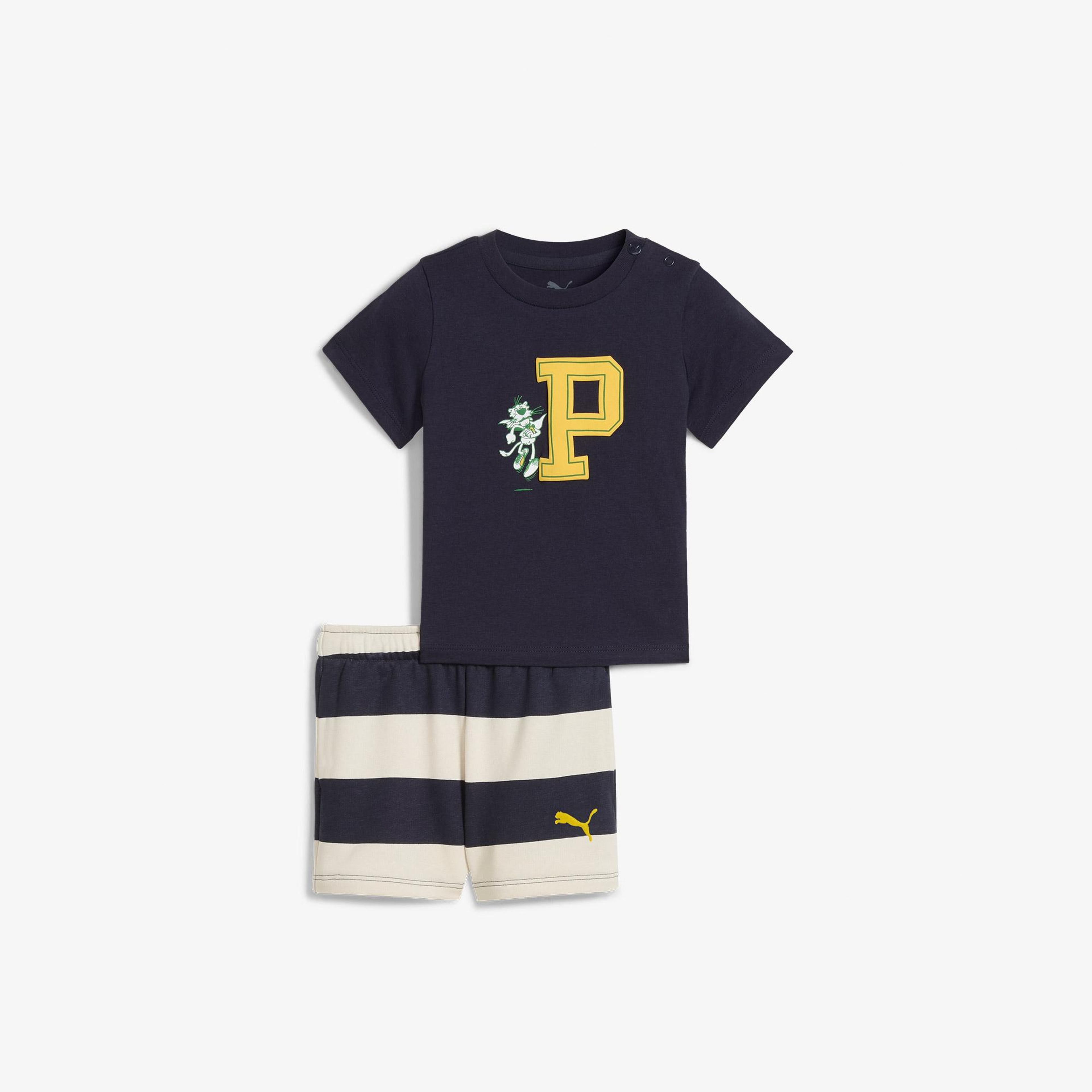 Puma Super Bebek Lacivert Eşofman Takımı