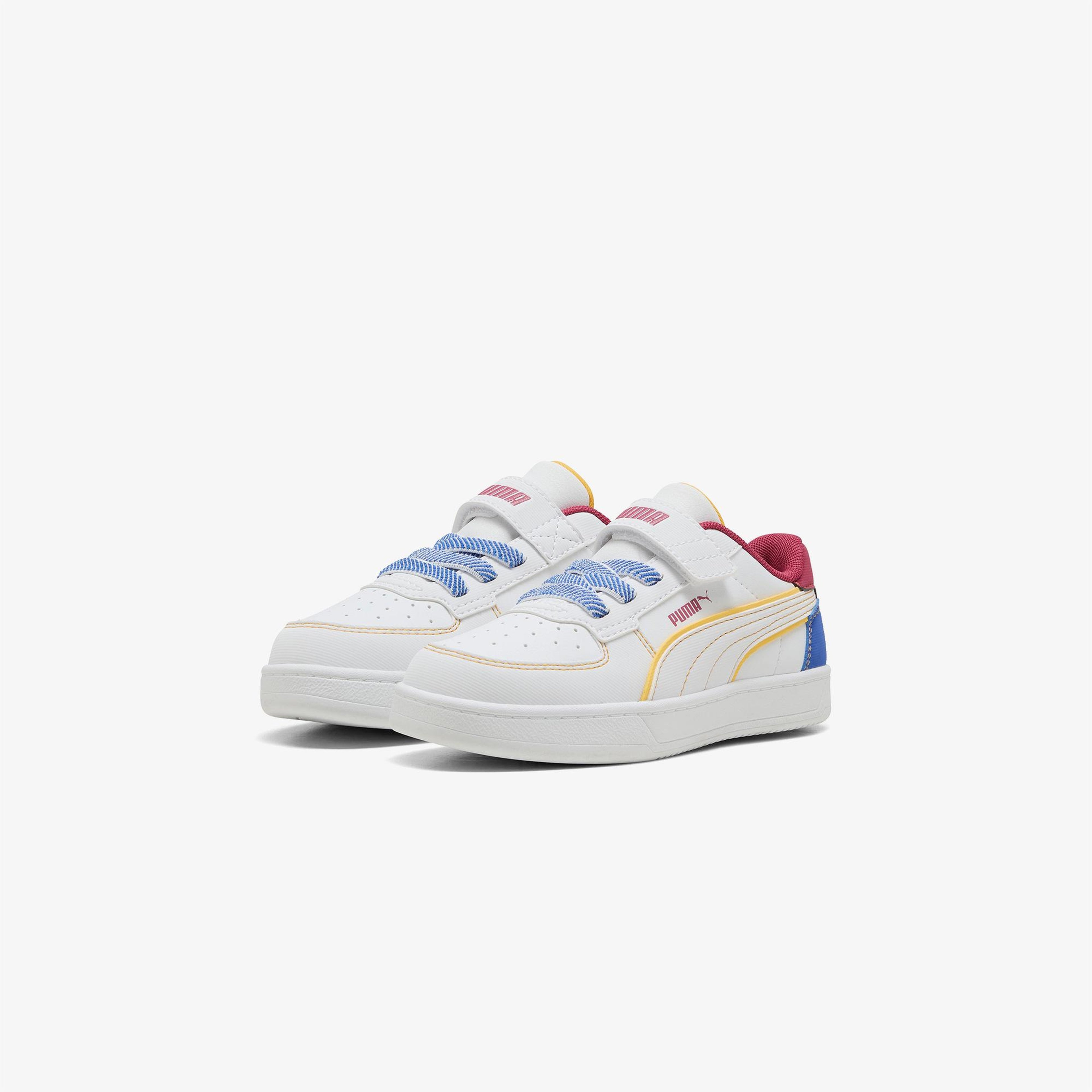 Puma Caven 2 0 Starblitzac+Ps Çocuk Beyaz Spor Ayakkabı
