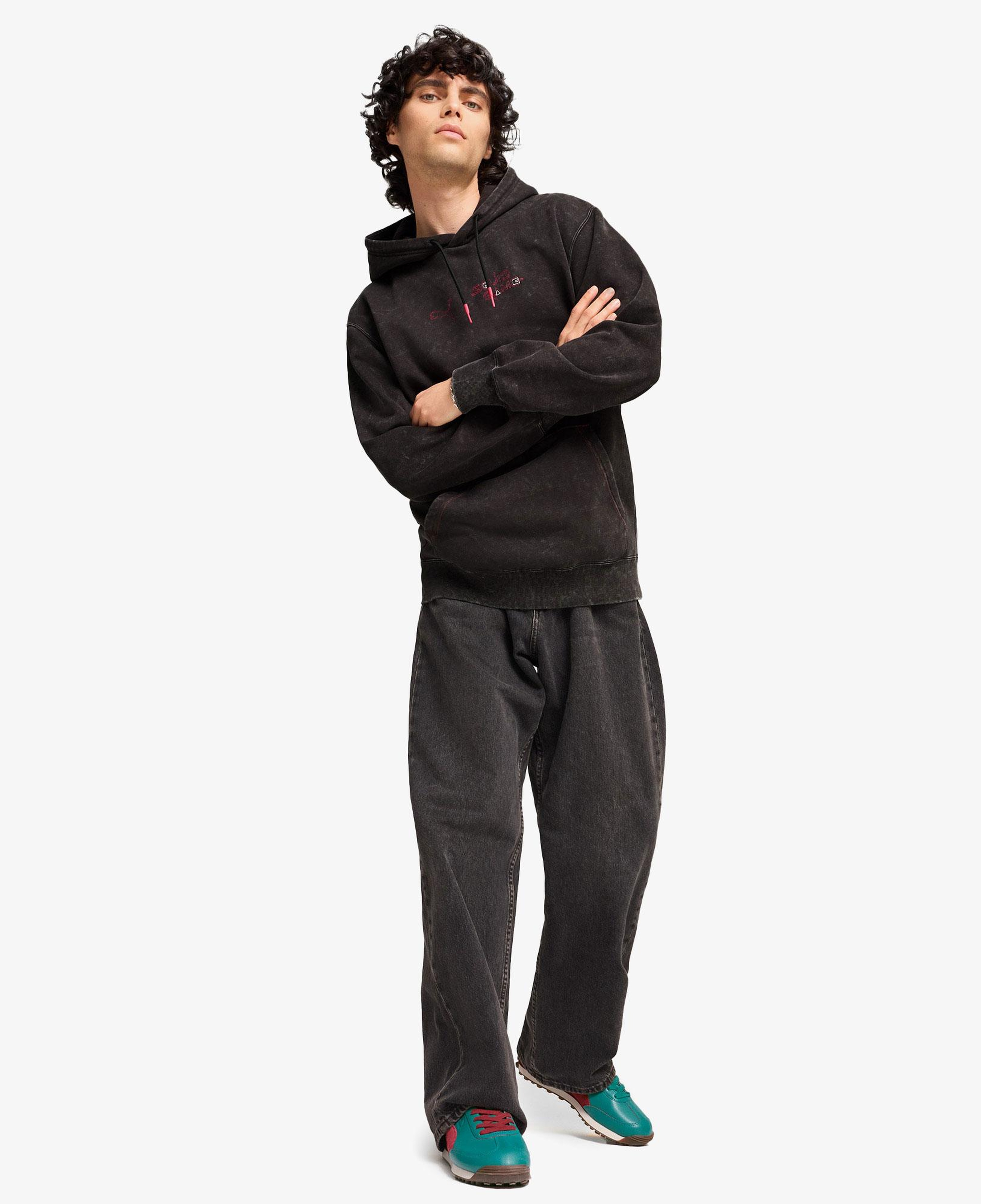 Puma X Squid Game Erkek Siyah Sweatshirt