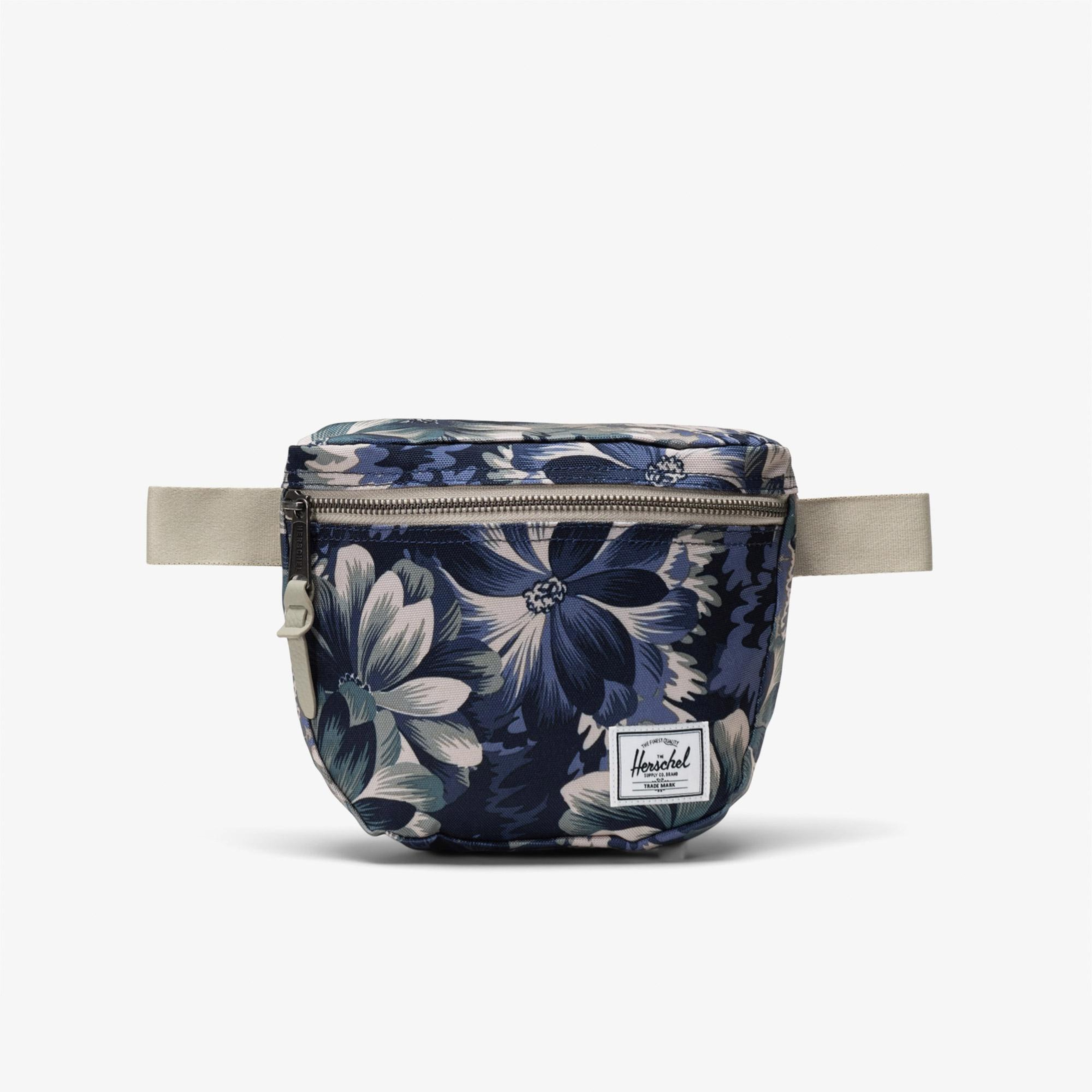 Herschel Floral Tapestry Settlement Unisex Mavi Bel Çantası