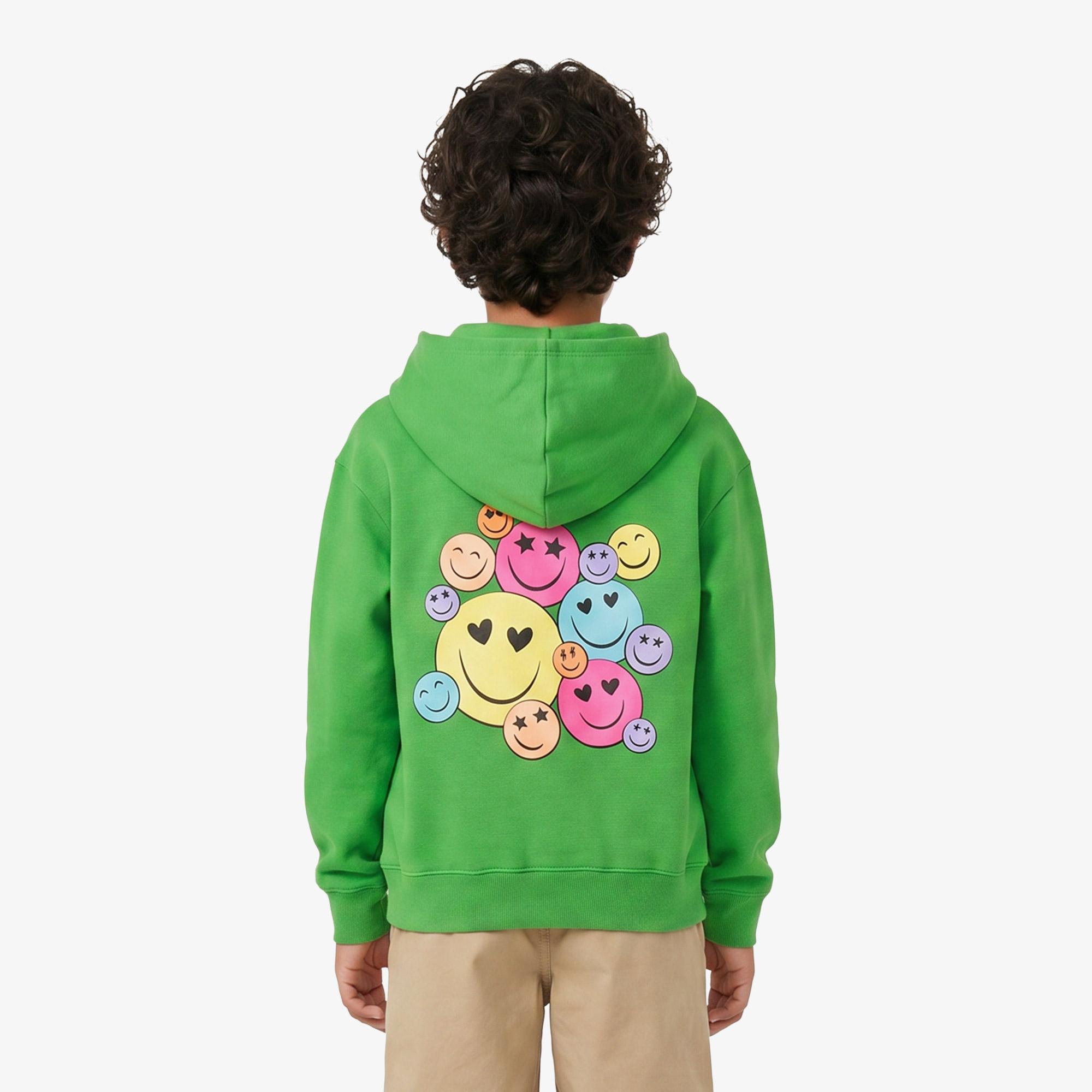 Gap Logo Pull On Çocuk Yeşil Sweatshirt